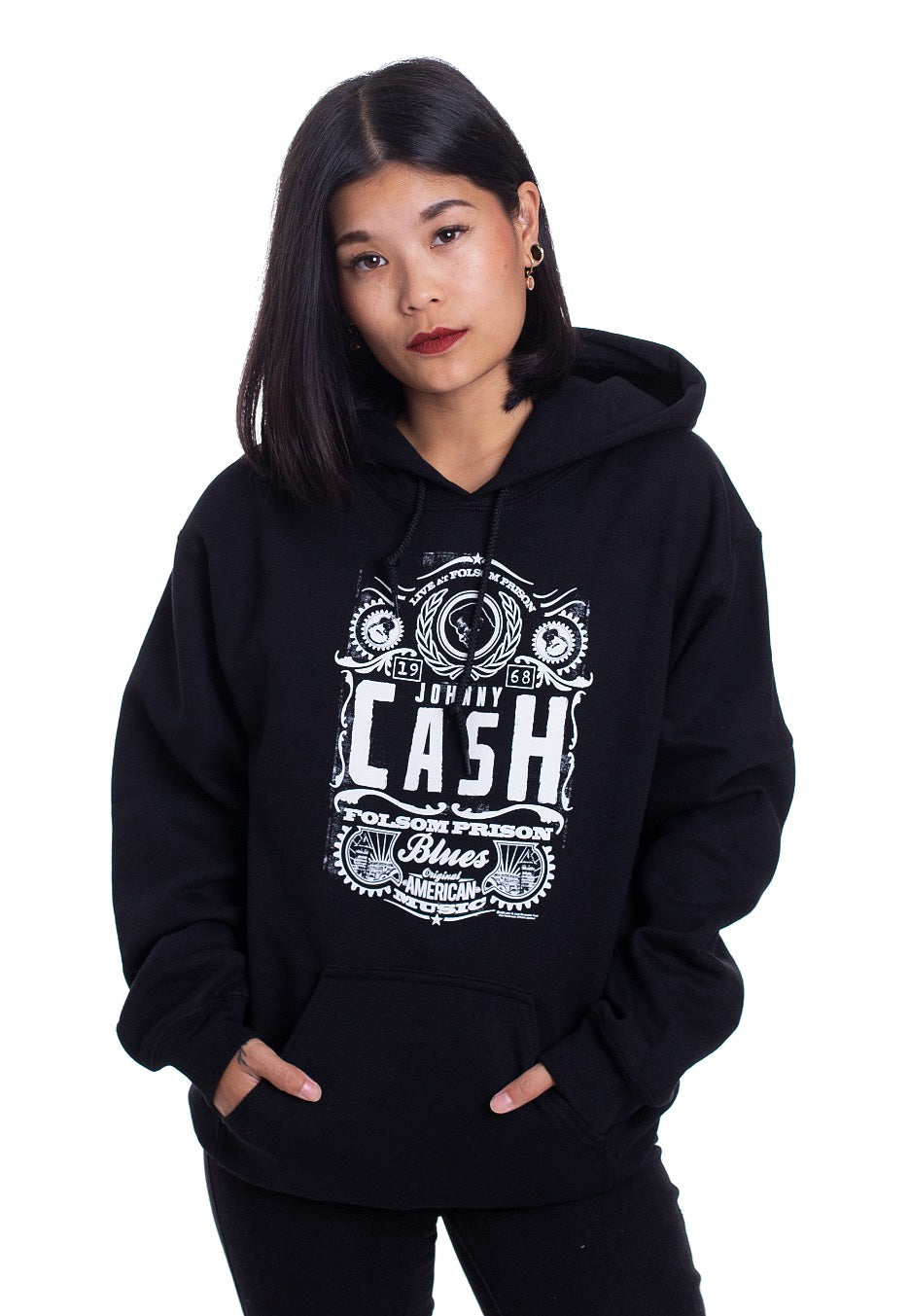 Johnny Cash - Folsom Prison - Hoodie | Women-Image