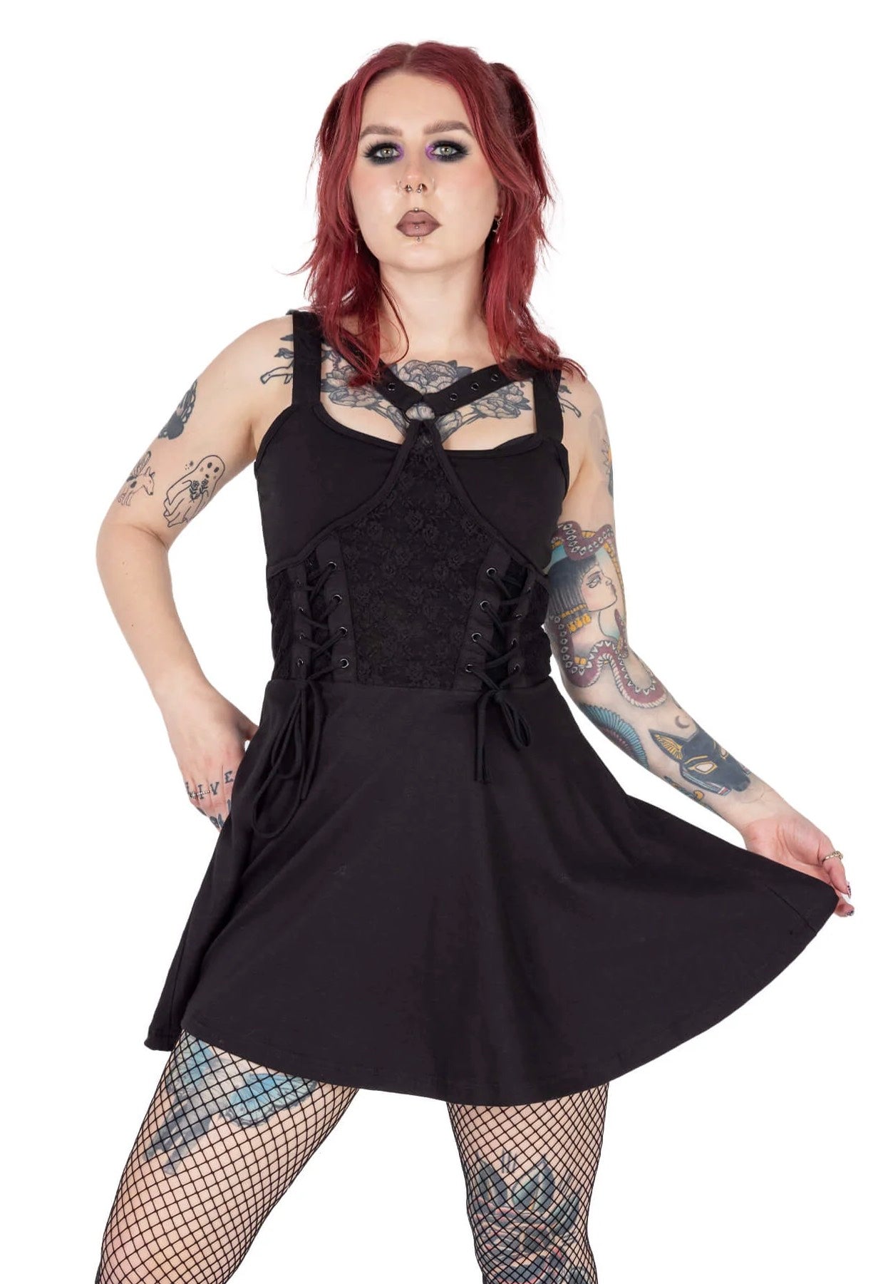 Vixxsin - Journey Black - Dress | Women-Image