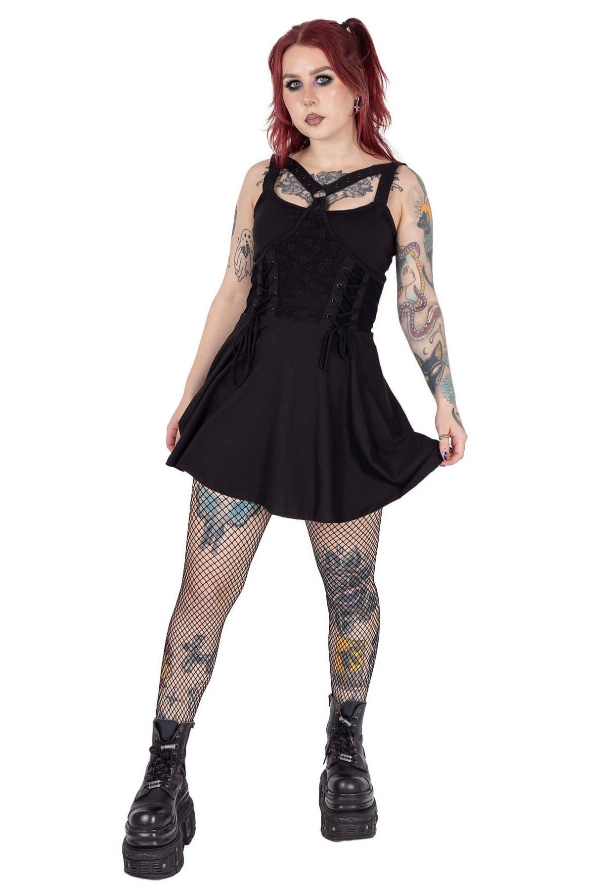 Vixxsin - Journey Black - Dress | Women-Image