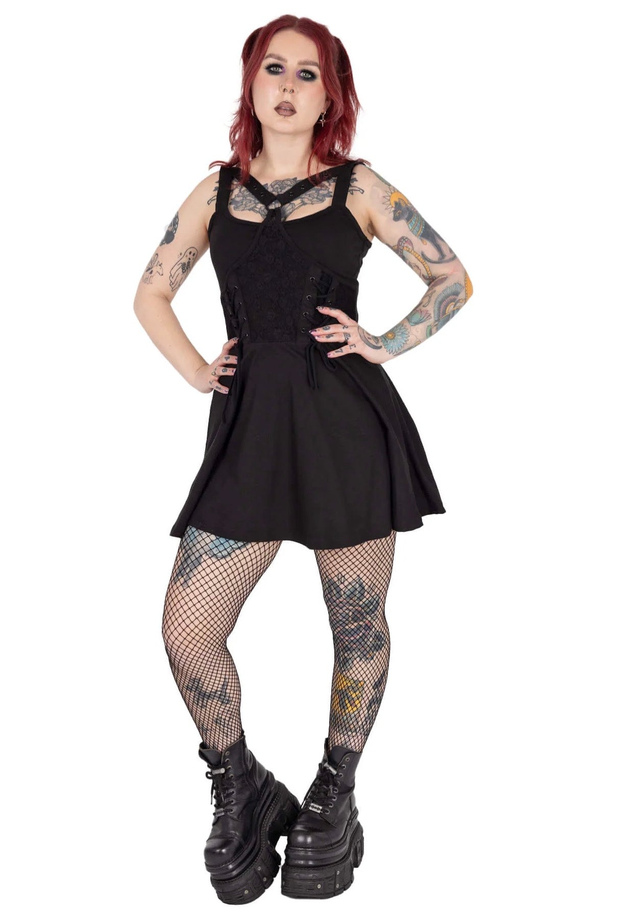 Vixxsin - Journey Black - Dress | Women-Image