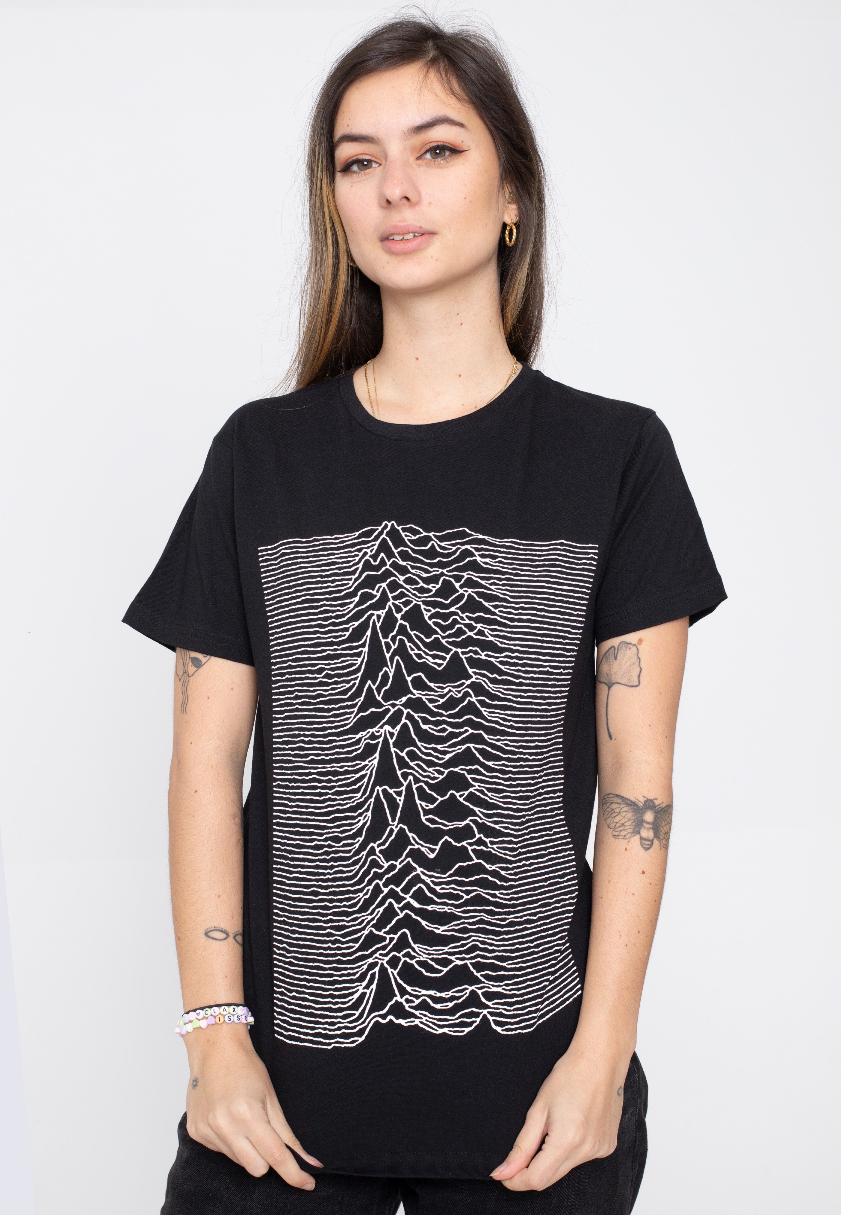 Joy Division - Unknown Pleasures (Back Print) - T-Shirt | Women-Image