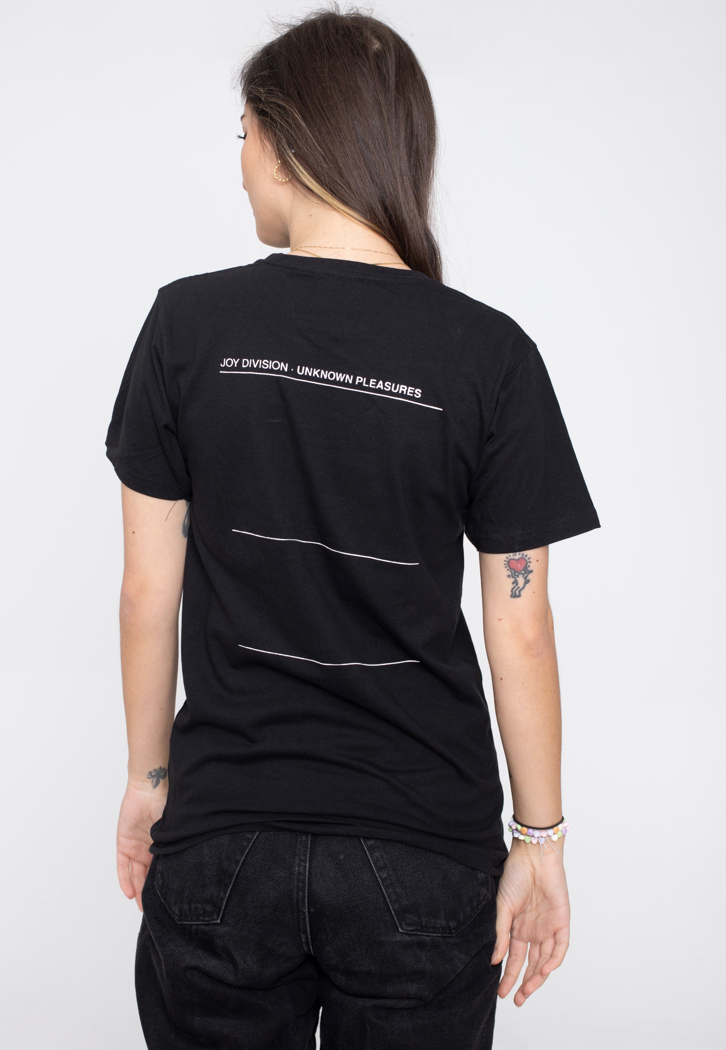 Joy Division - Unknown Pleasures (Back Print) - T-Shirt | Women-Image