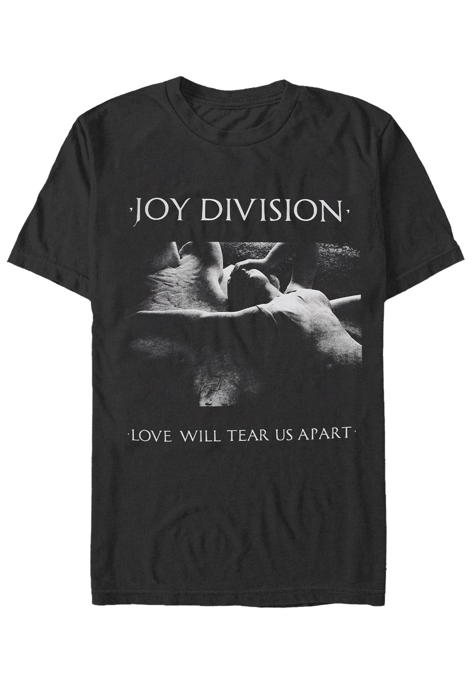 Joy Division - Love Will Tear Us Apart Charcoal - T-Shirt | Neutral-Image