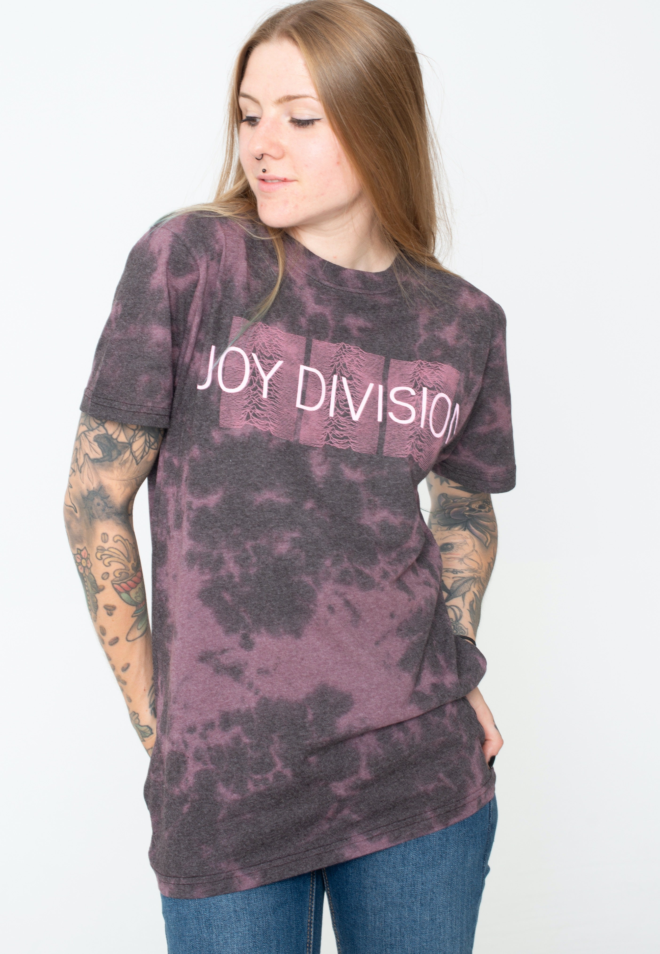 Joy Division - Mini Repeater Pulse Dip-Dye - T-Shirt | Women-Image