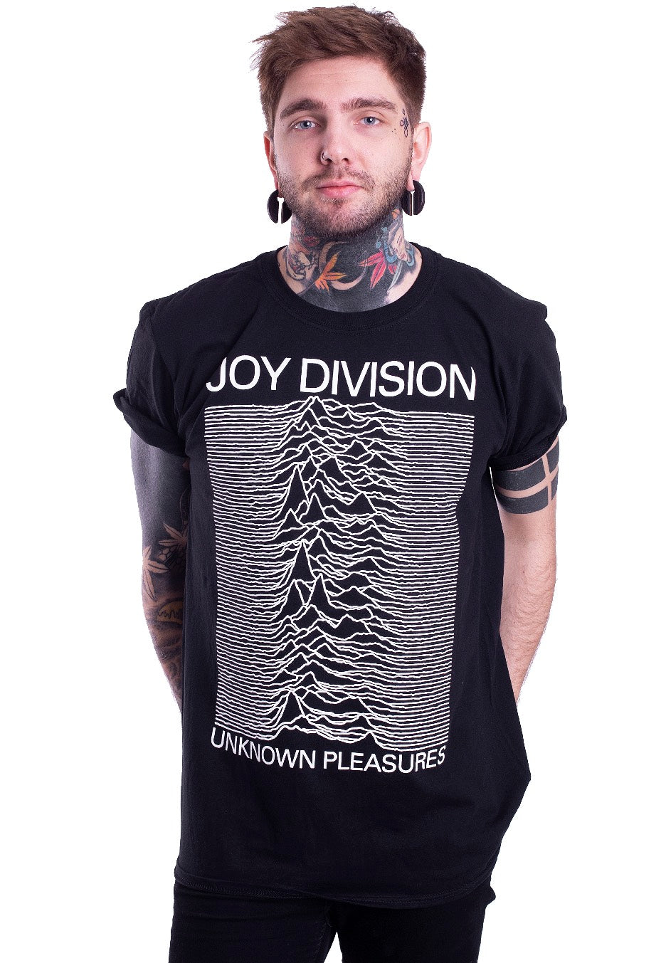 Joy Division - Unknown Pleasures Black - T-Shirt | Men-Image