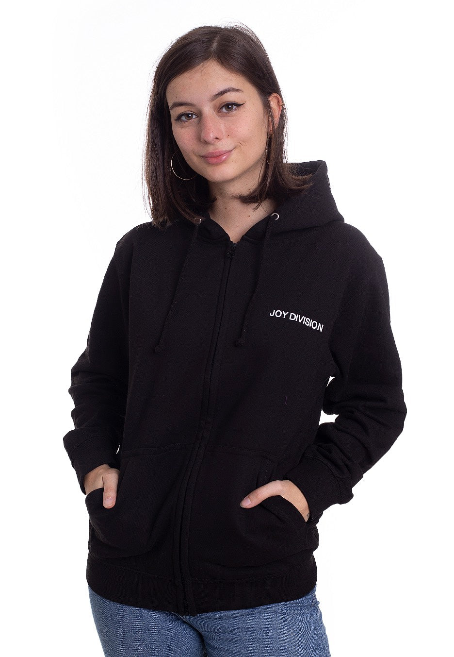 Joy Division - Unknown Pleasures Pocket - Zipper | Women-Image