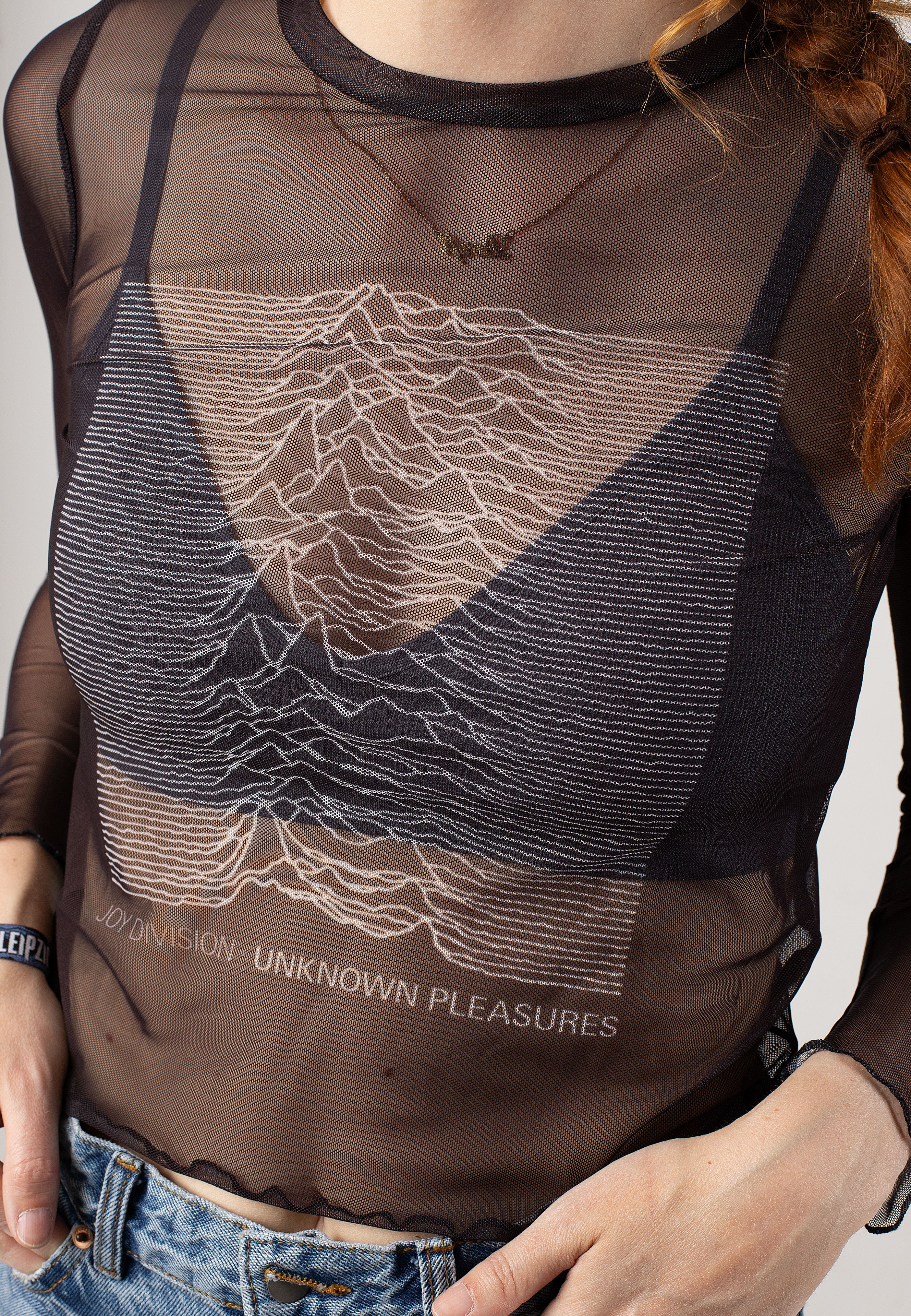 Joy Division - Unkown Pleasures Ladies - Longsleeve | Women-Image