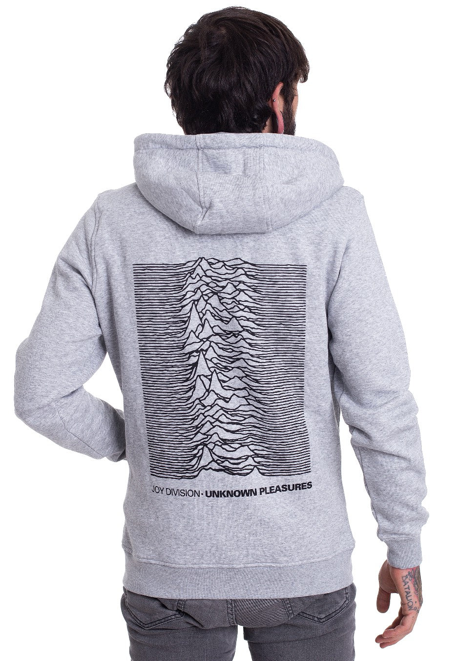 Joy Division - UP Heather Grey - Zipper | Men-Image