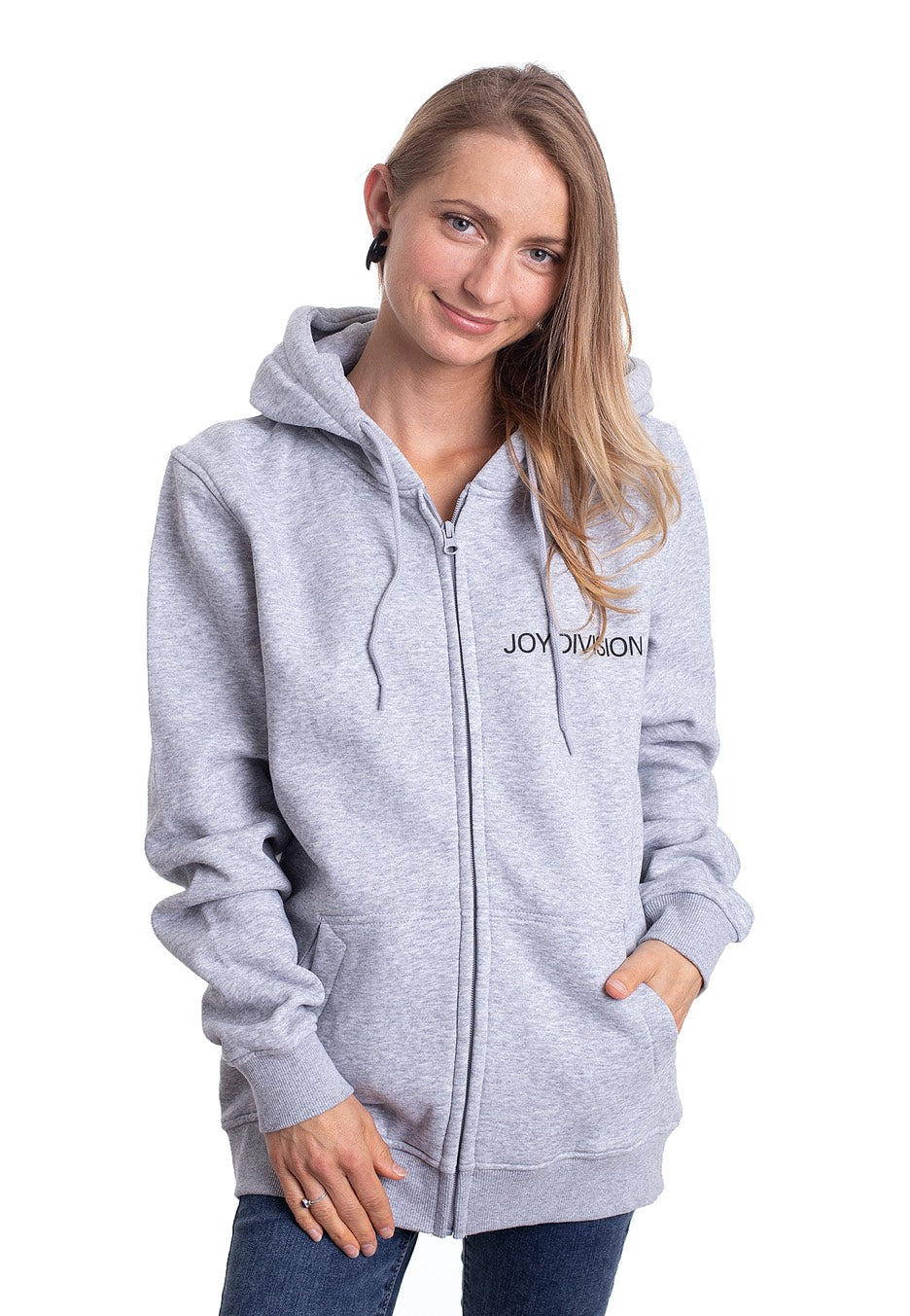 Joy Division - UP Heather Grey - Zipper | Women-Image