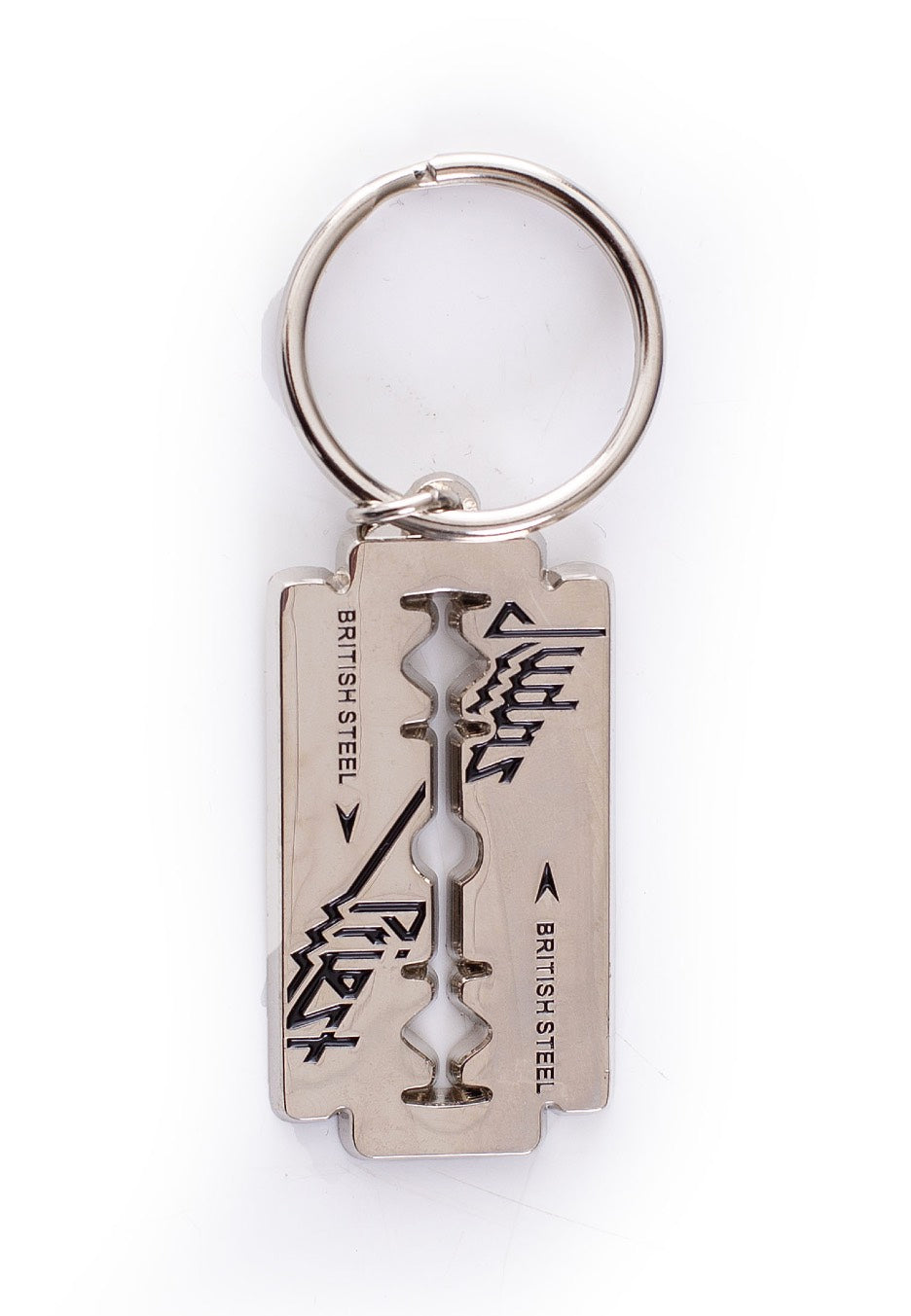 Judas Priest - British Steel Razor Blade - Keychain | Neutral-Image