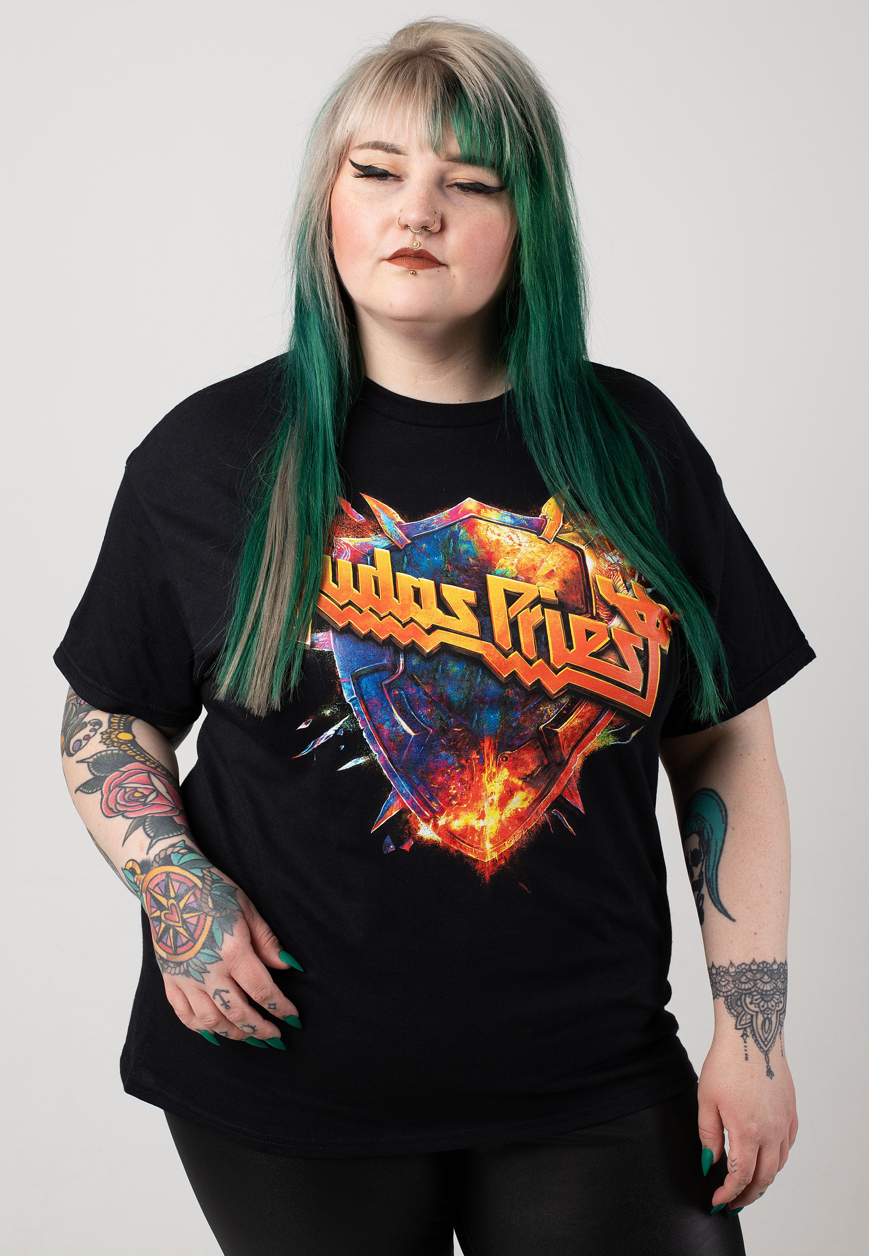 Judas Priest - Invincible Shield Burst - T-Shirt | Women-Image