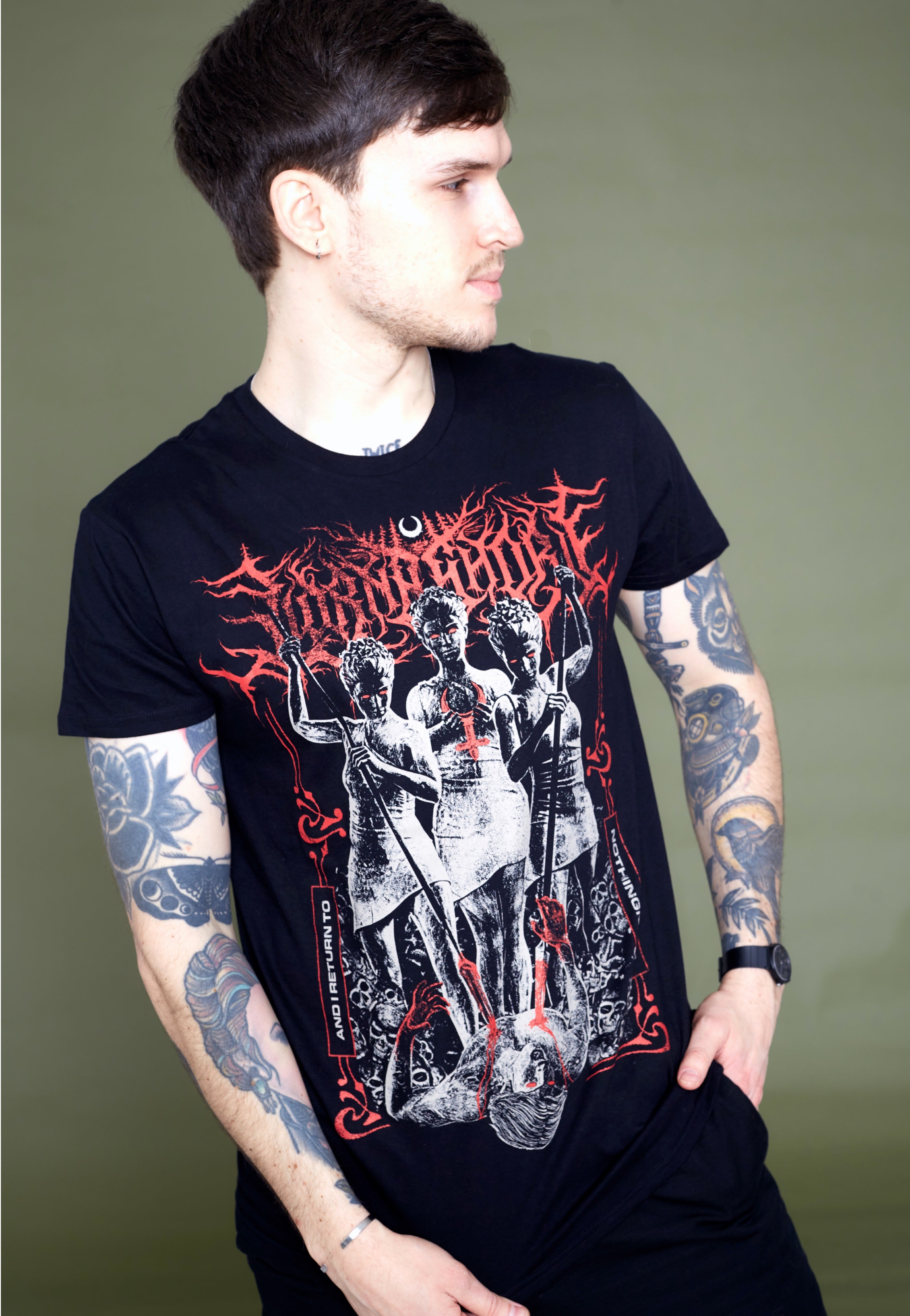 Lorna Shore - Pierced Eco - T-Shirt | Men-Image