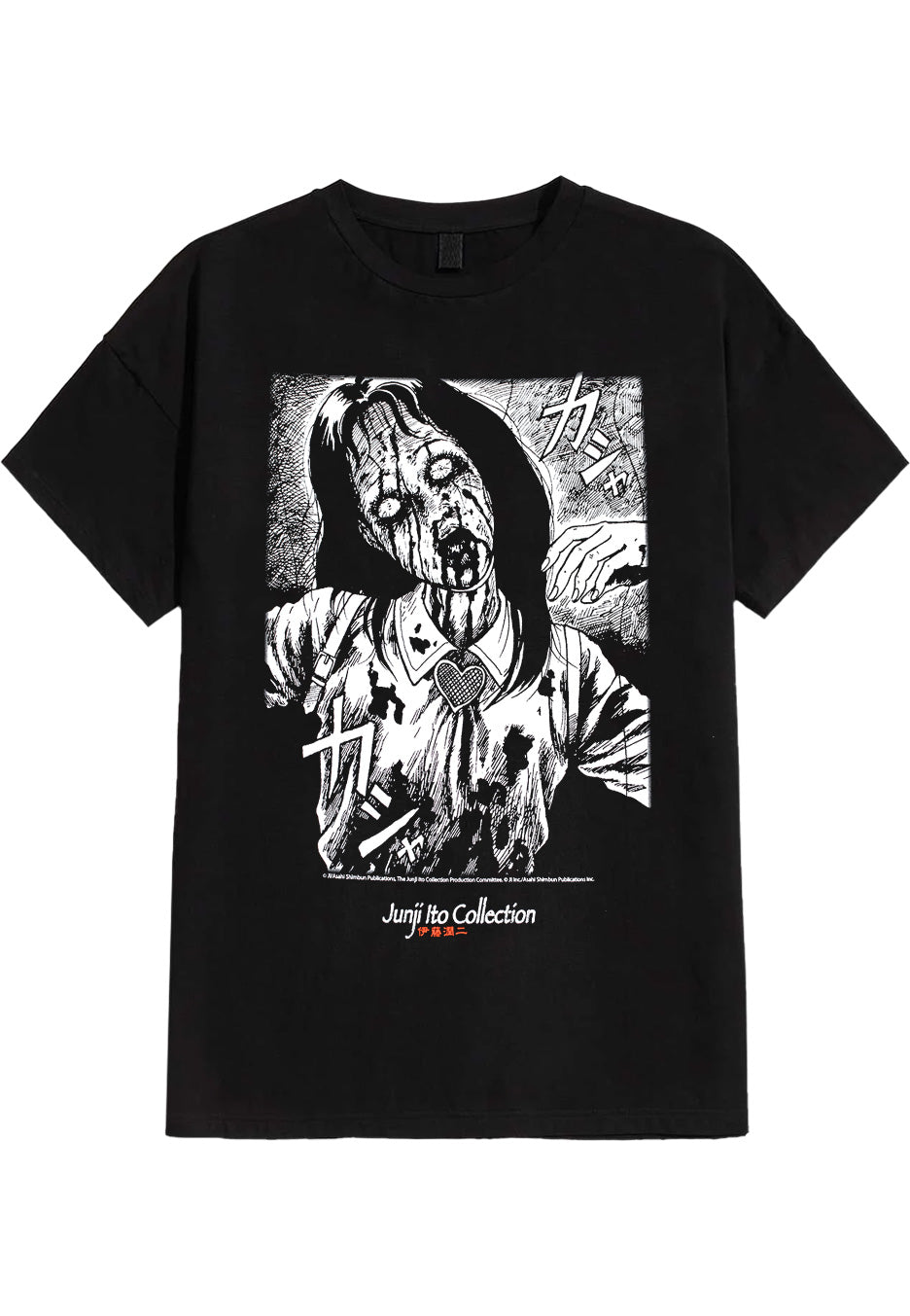 Junji Ito - Bleeding - T-Shirt | Neutral-Image