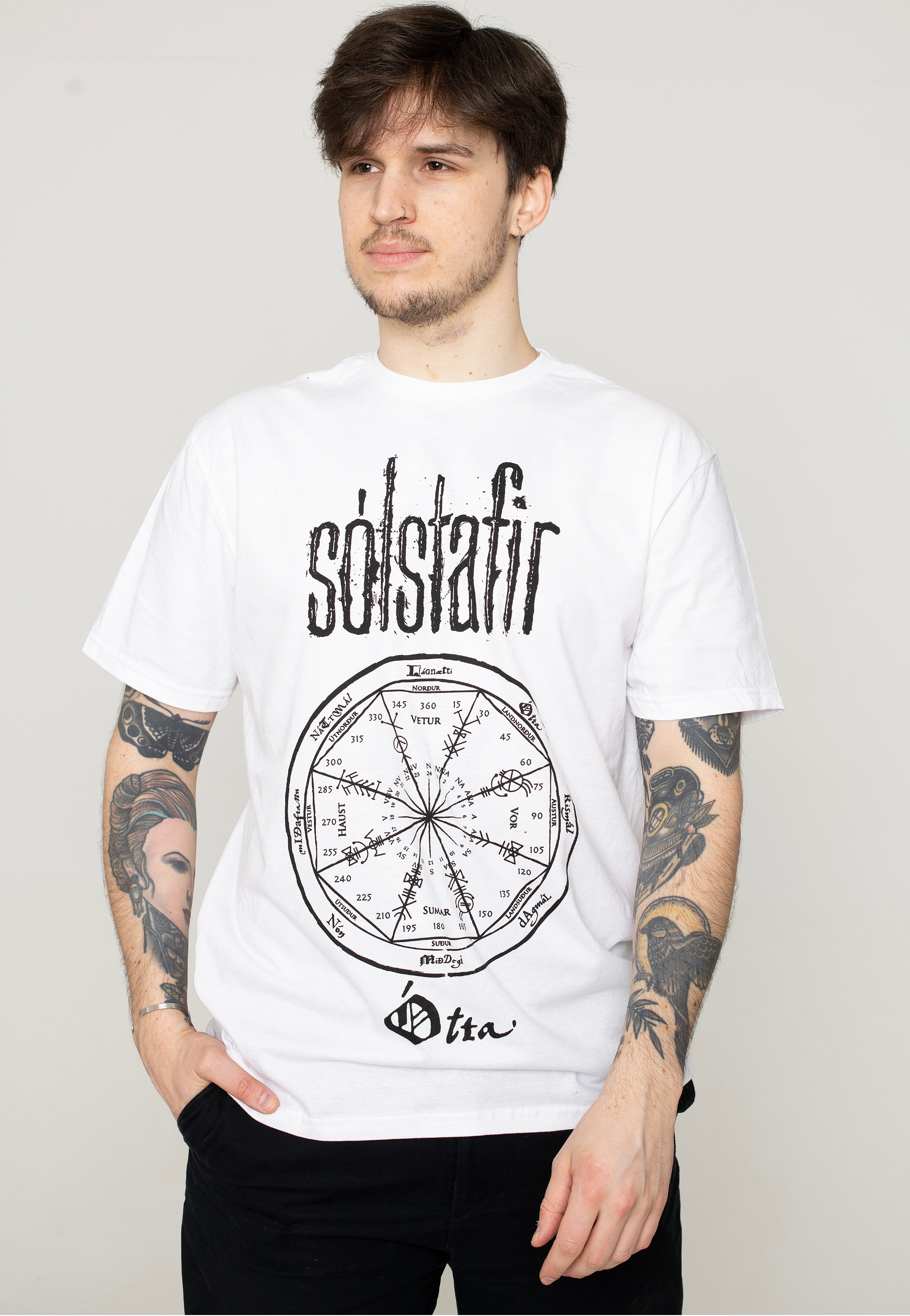 Solstafir - Eyktagram White - T-Shirt | Men-Image