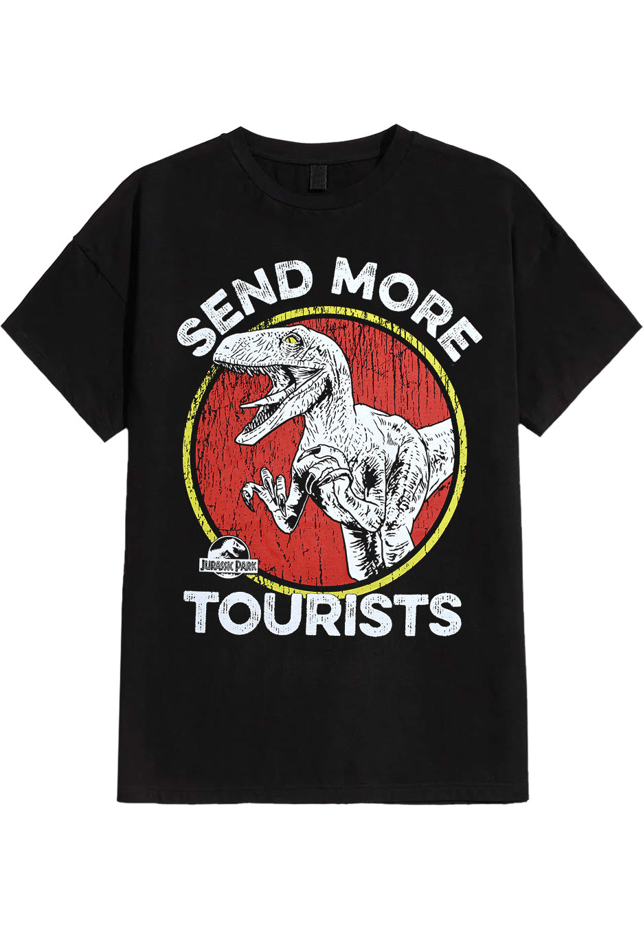 Jurassic Park - Send More Tourists - T-Shirt | Neutral-Image