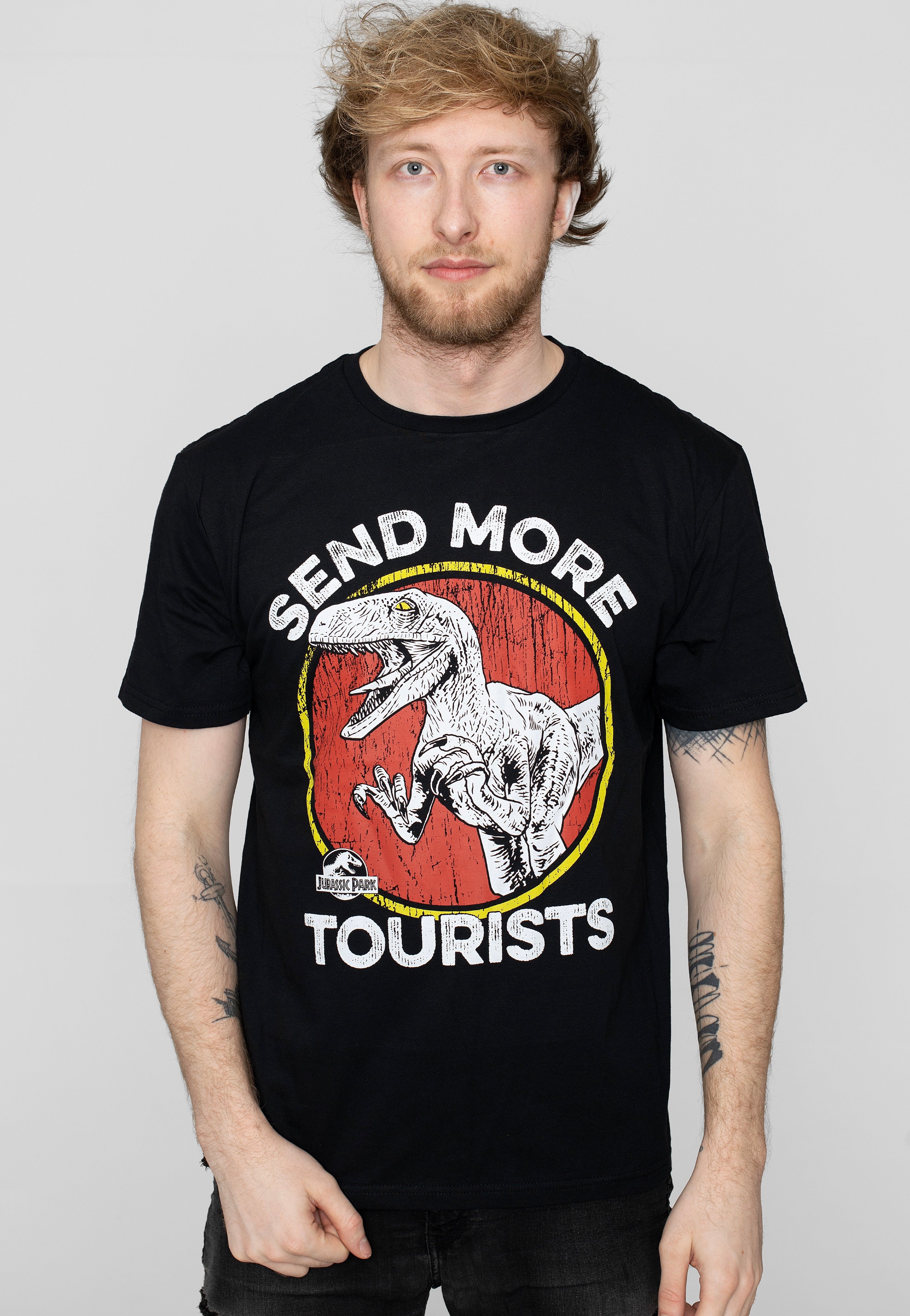 Jurassic Park - Send More Tourists - T-Shirt | Men-Image