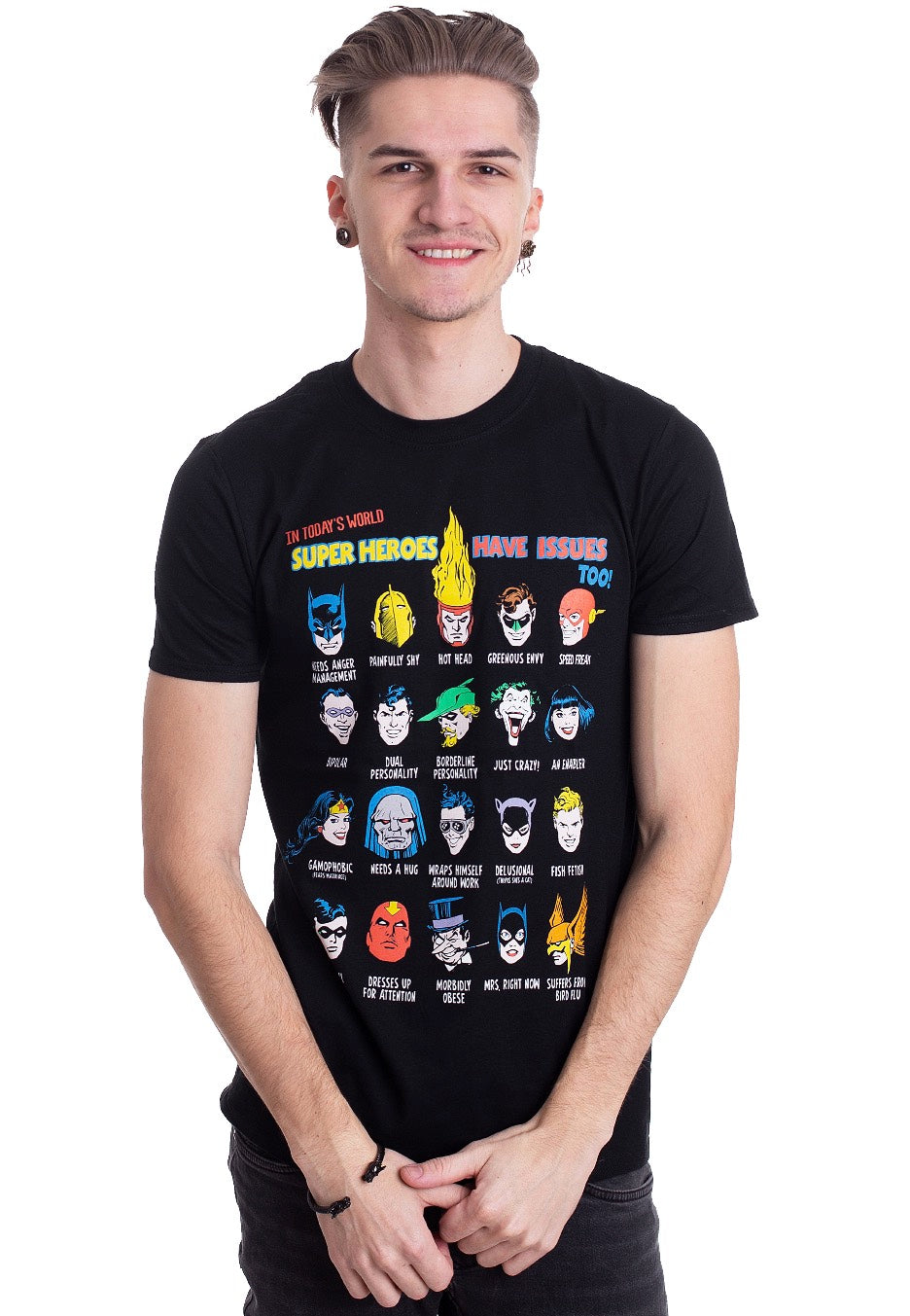 Justice League - Superhero Issues - T-Shirt | Men-Image