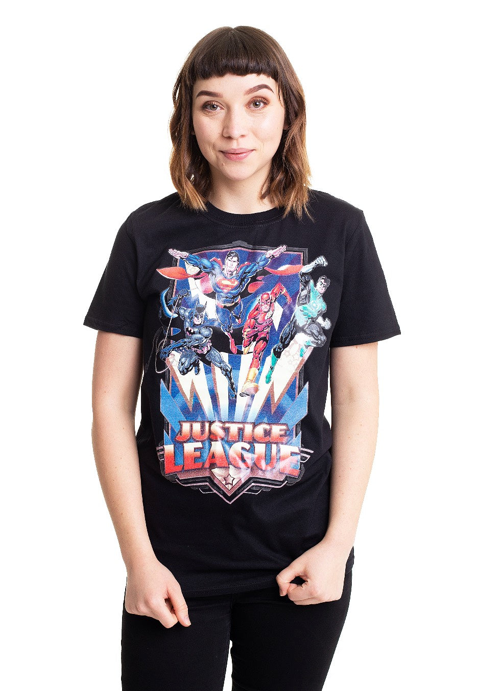 Justice League - Team Up! - T-Shirt | Women-Image