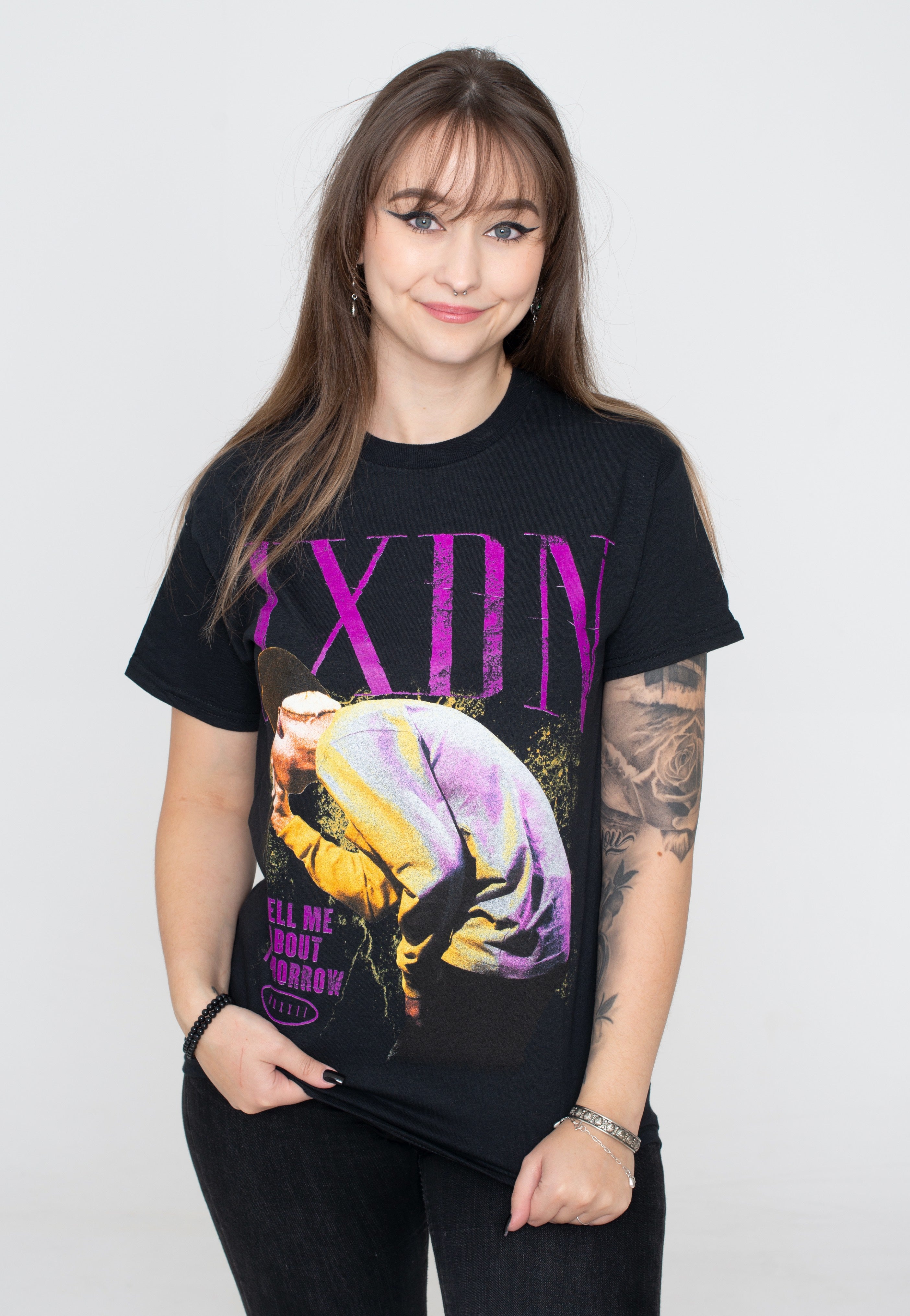 JXDN - Purple Tell Me About - T-Shirt | Women-Image