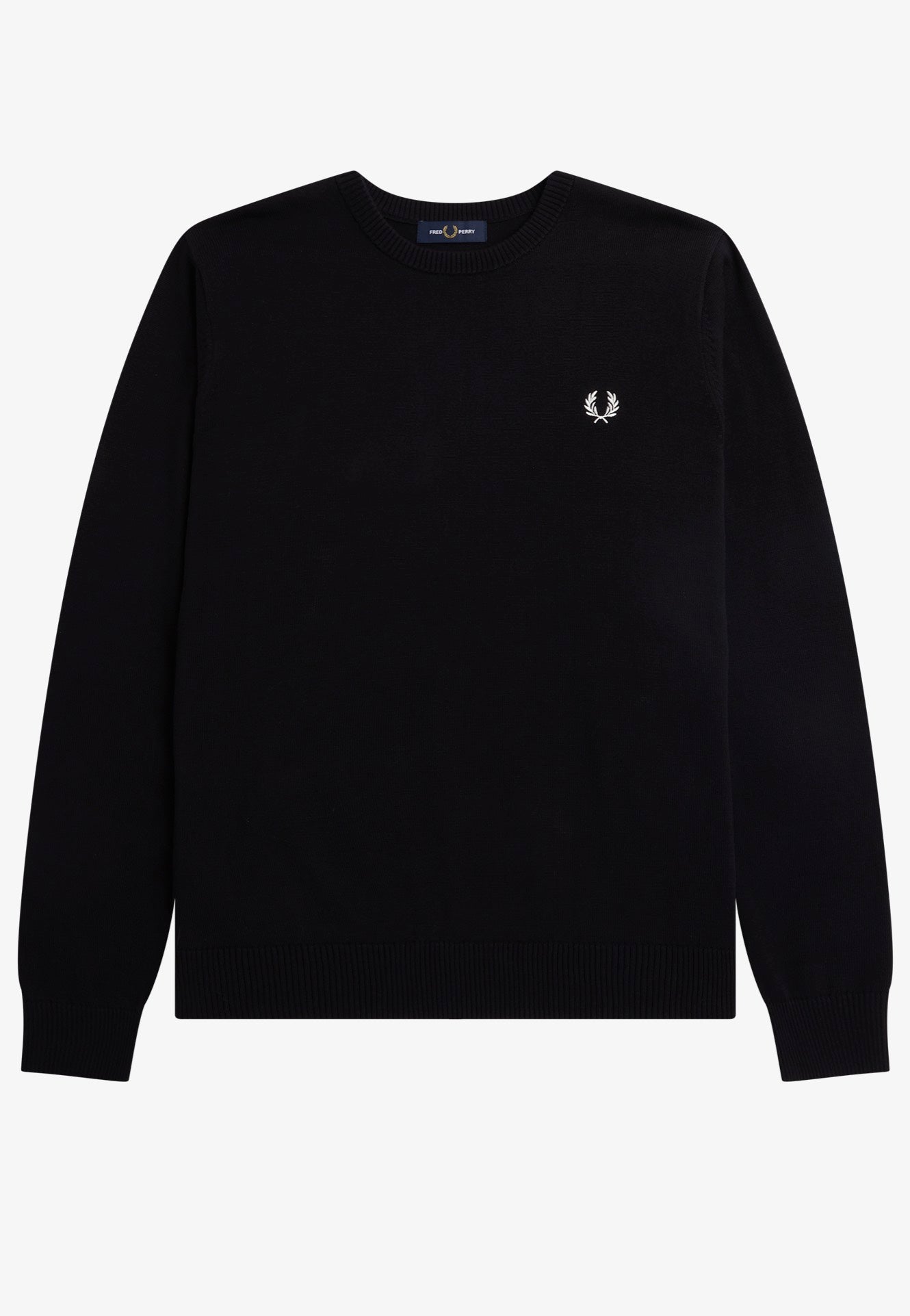 Fred Perry - Graphic Laurel Wreath Black - Pullover | Men-Image