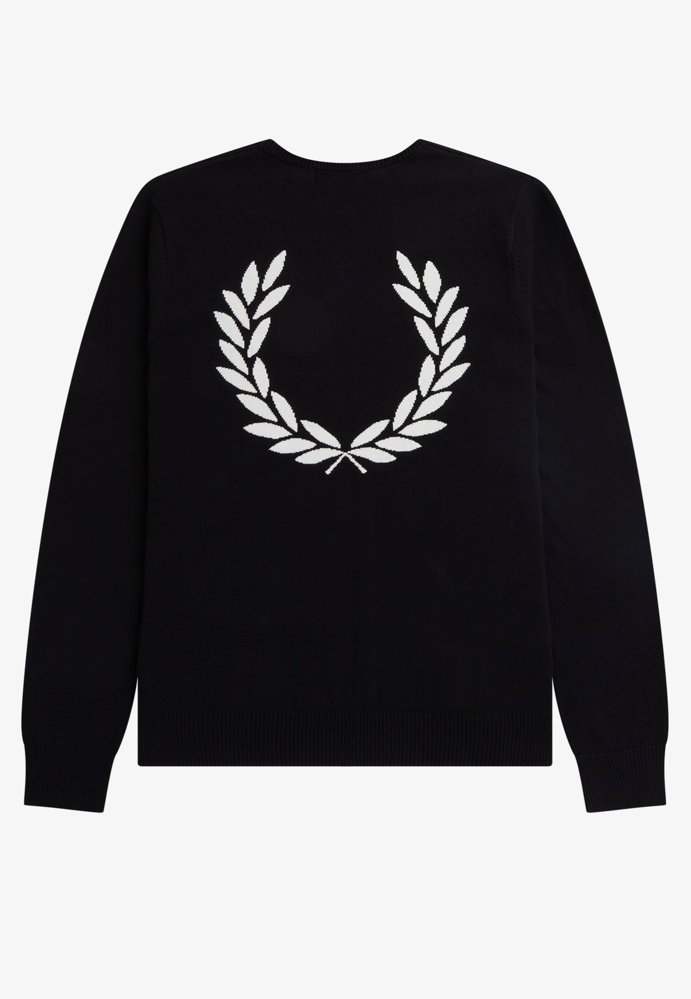 Fred Perry - Graphic Laurel Wreath Black - Pullover | Men-Image