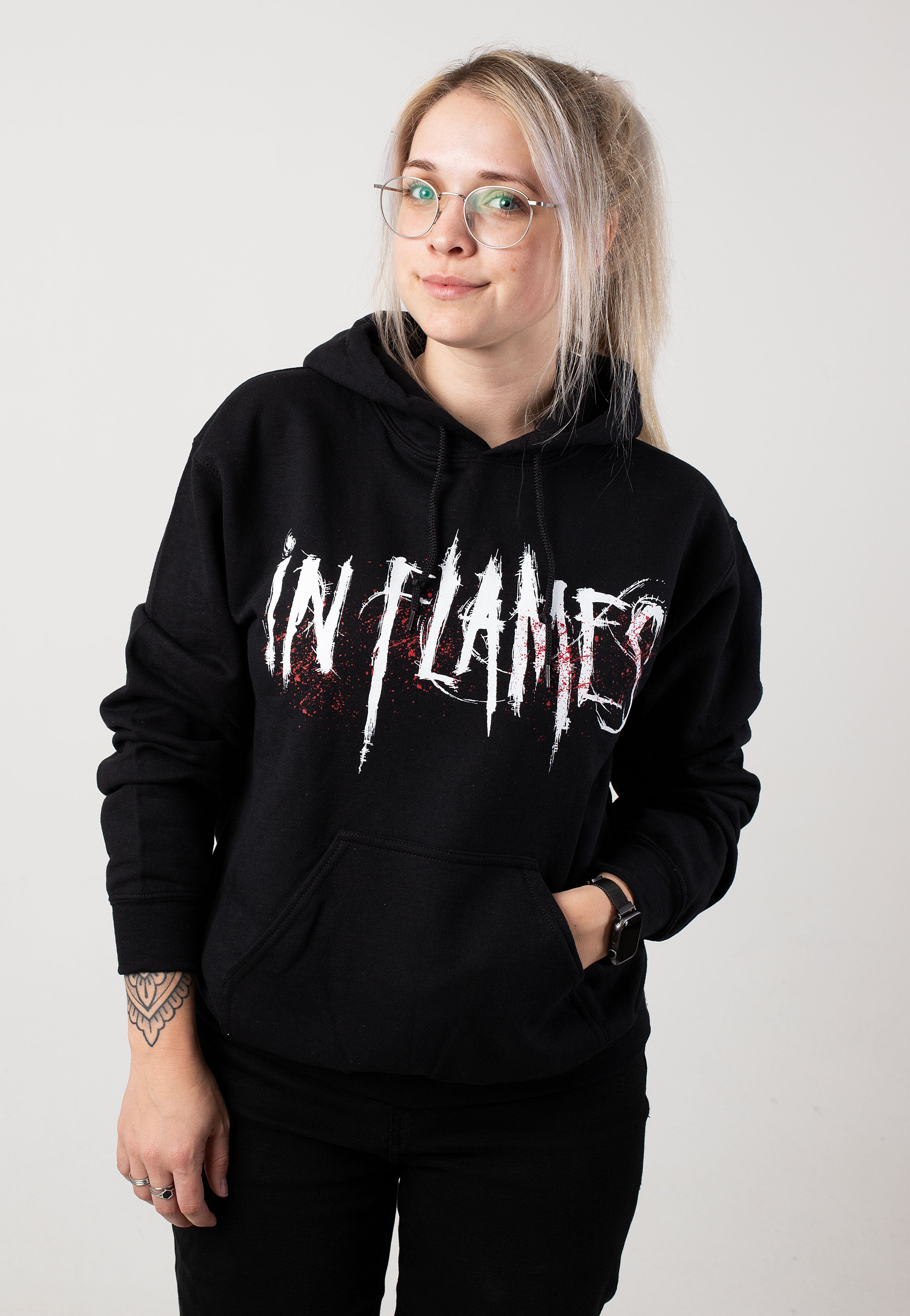 In Flames - Rise Of Darkness - Hoodie | Women-Image