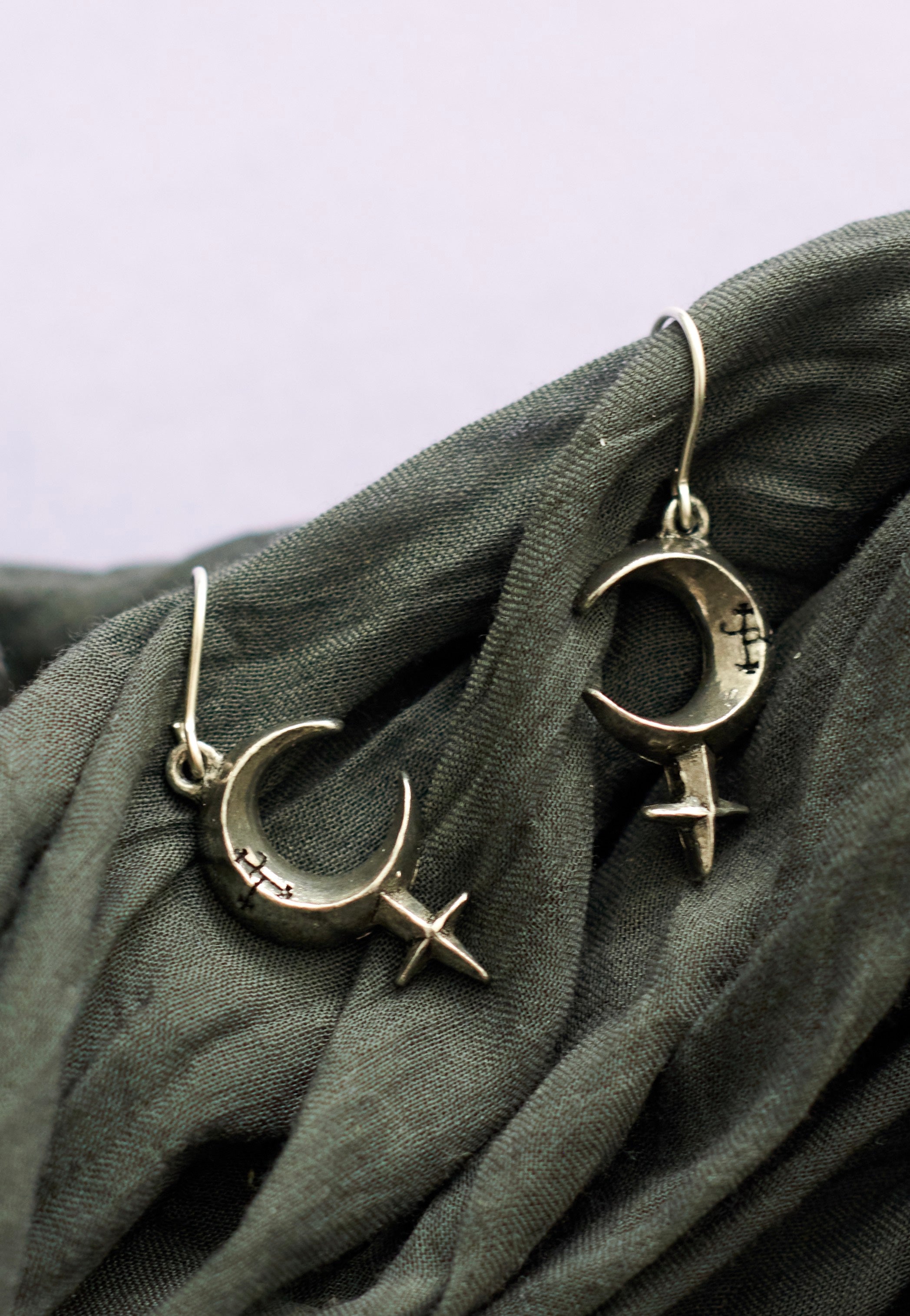 Alchemy England - Lilith Silver - Earrings | Neutral-Image