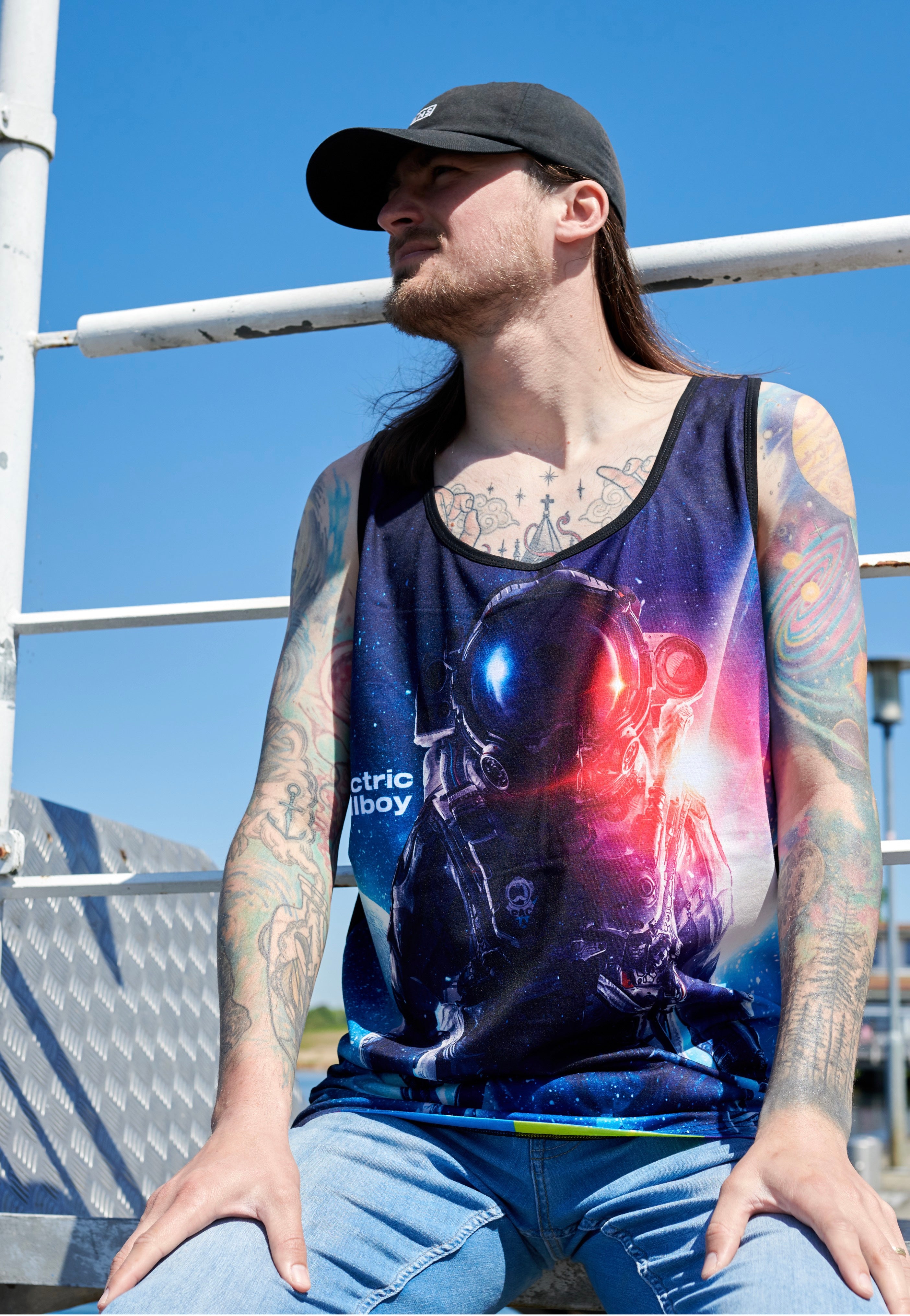 Electric Callboy - Spaceman Allover - Tank | Men-Image