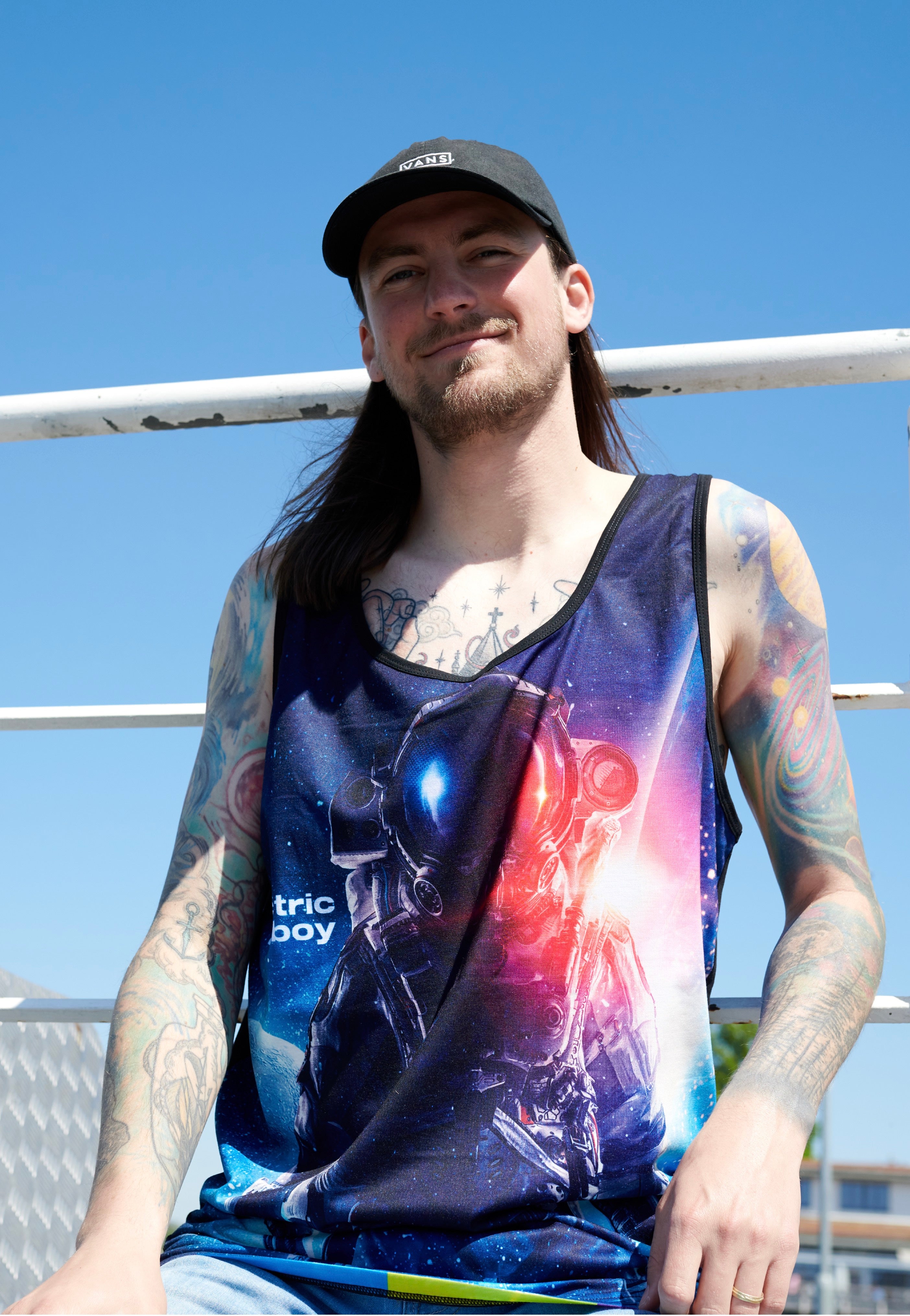 Electric Callboy - Spaceman Allover - Tank | Men-Image