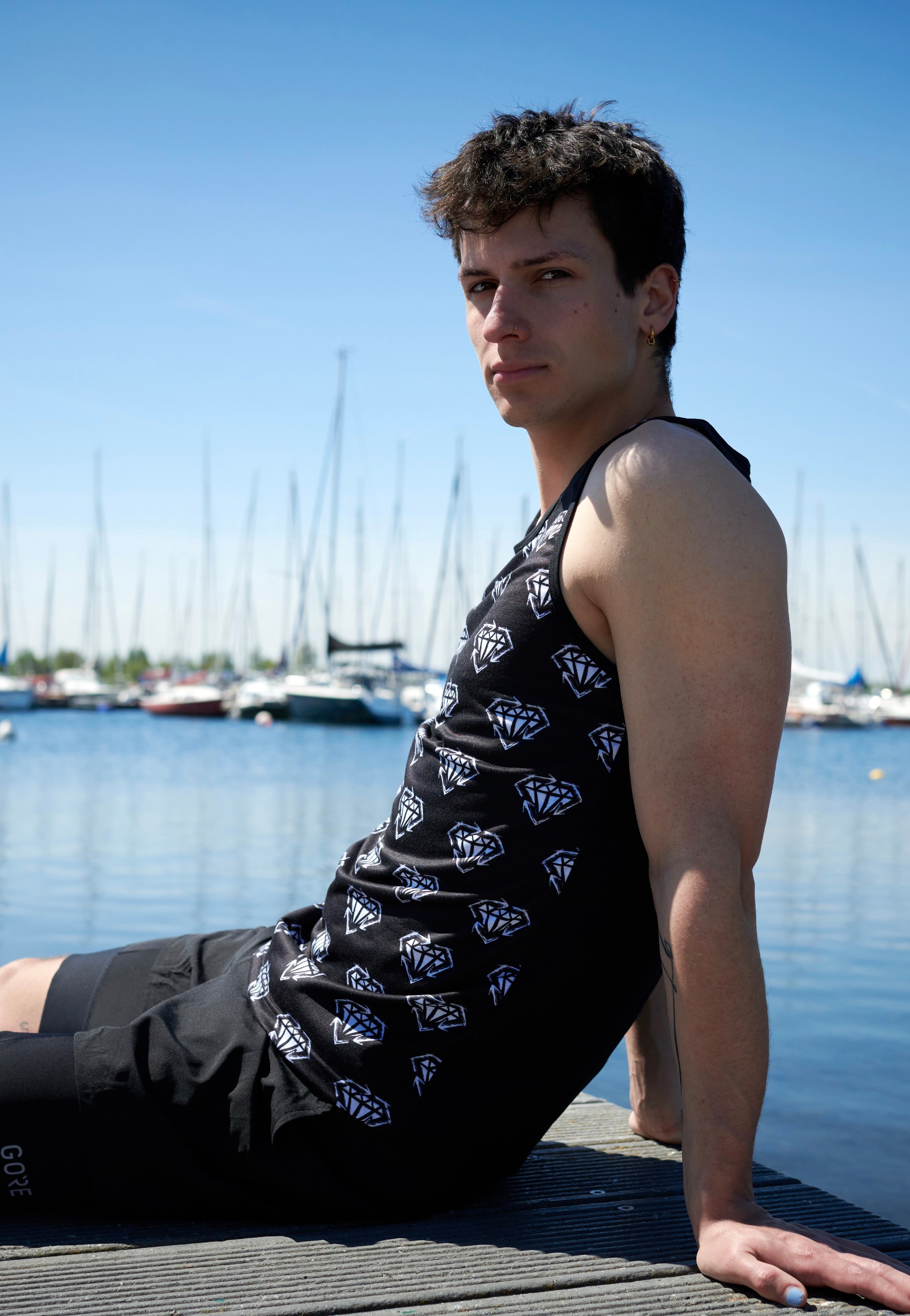 Stick To Your Guns - Diamond Pattern Allover - Tank | Men-Image