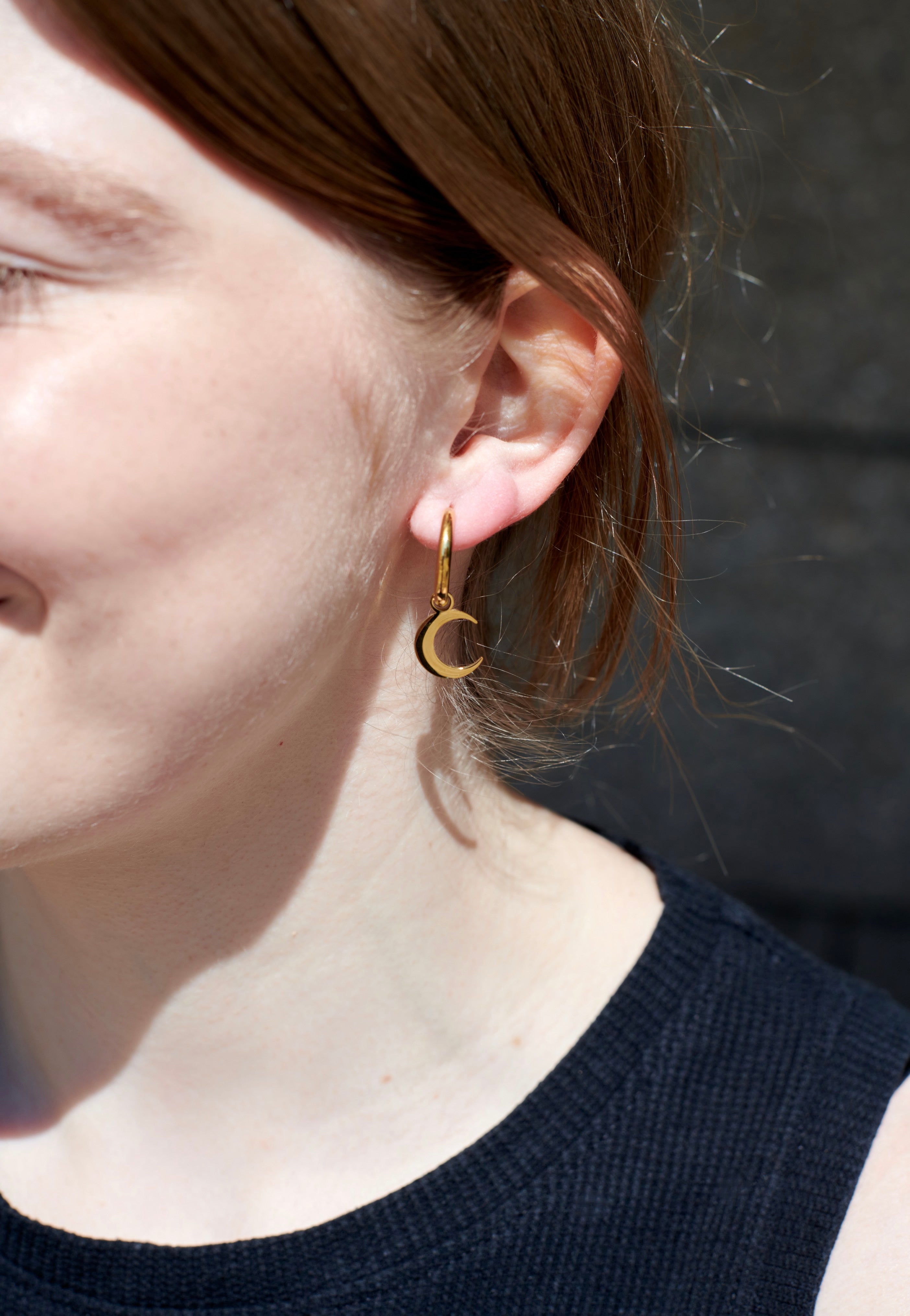 Wildcat - Little Moonchild Gold - Earrings | Neutral-Image