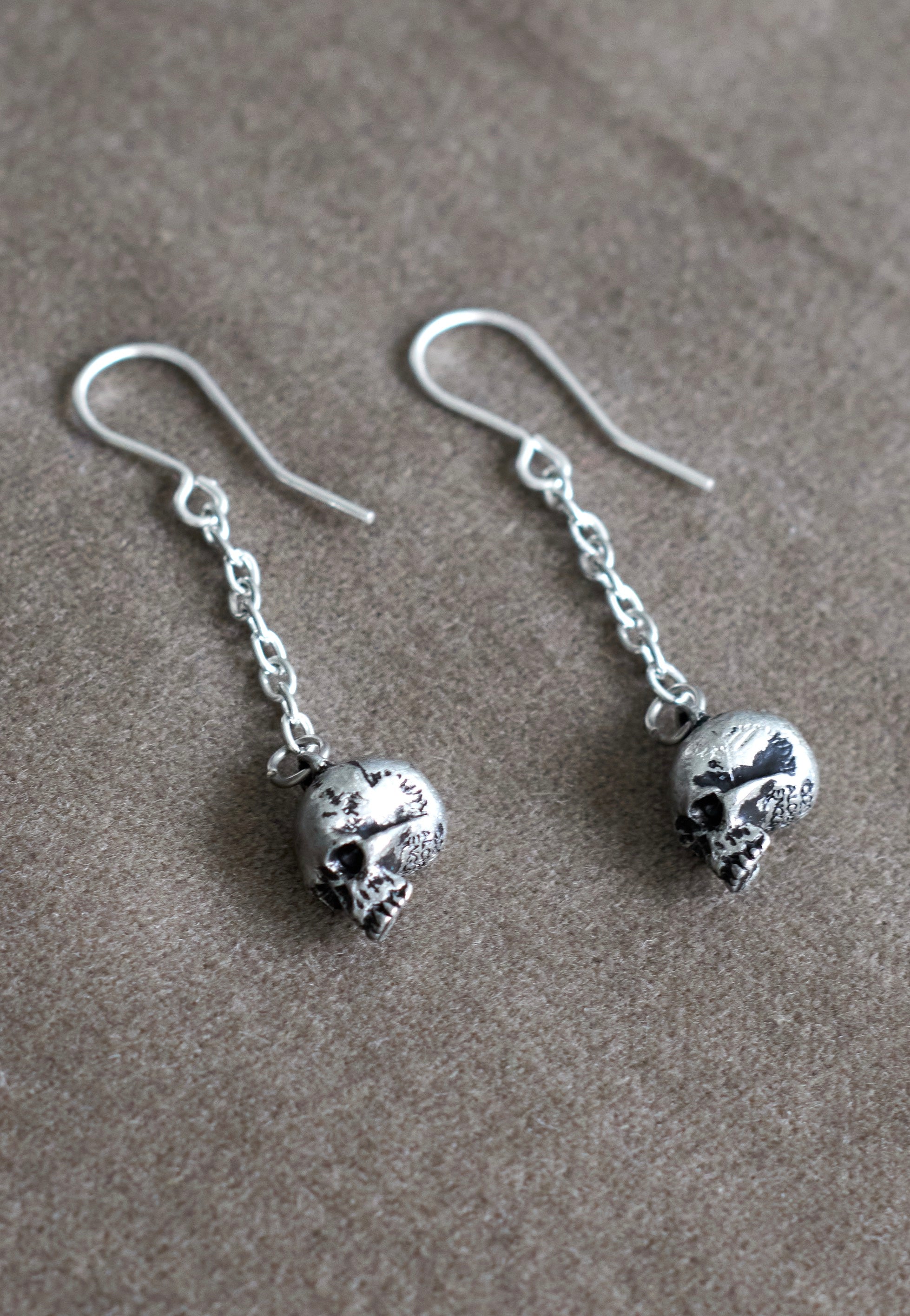 Alchemy England - Deadskull Silver - Earrings | Neutral-Image