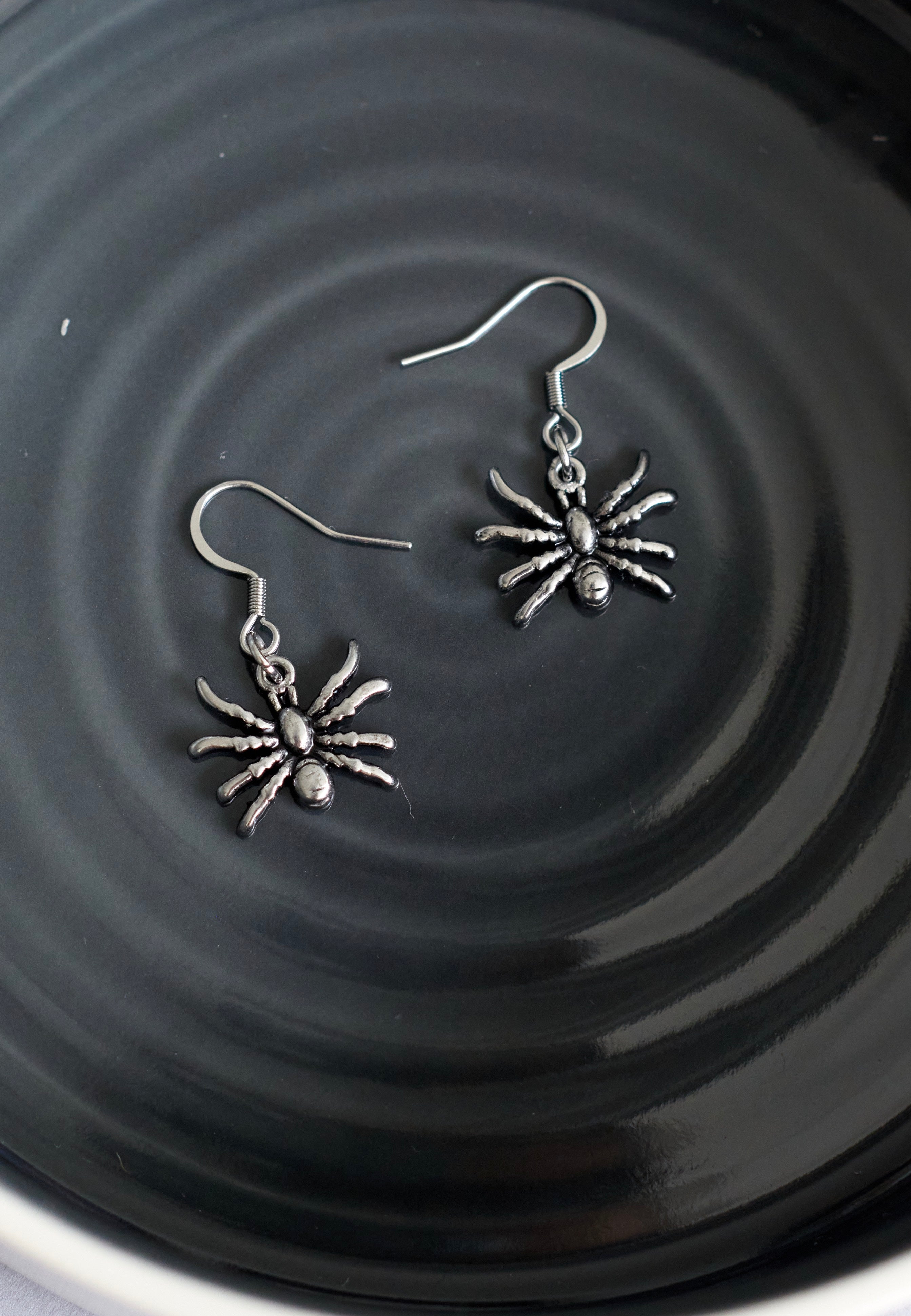 etNox - Spinne Silver - Earrings | Neutral-Image