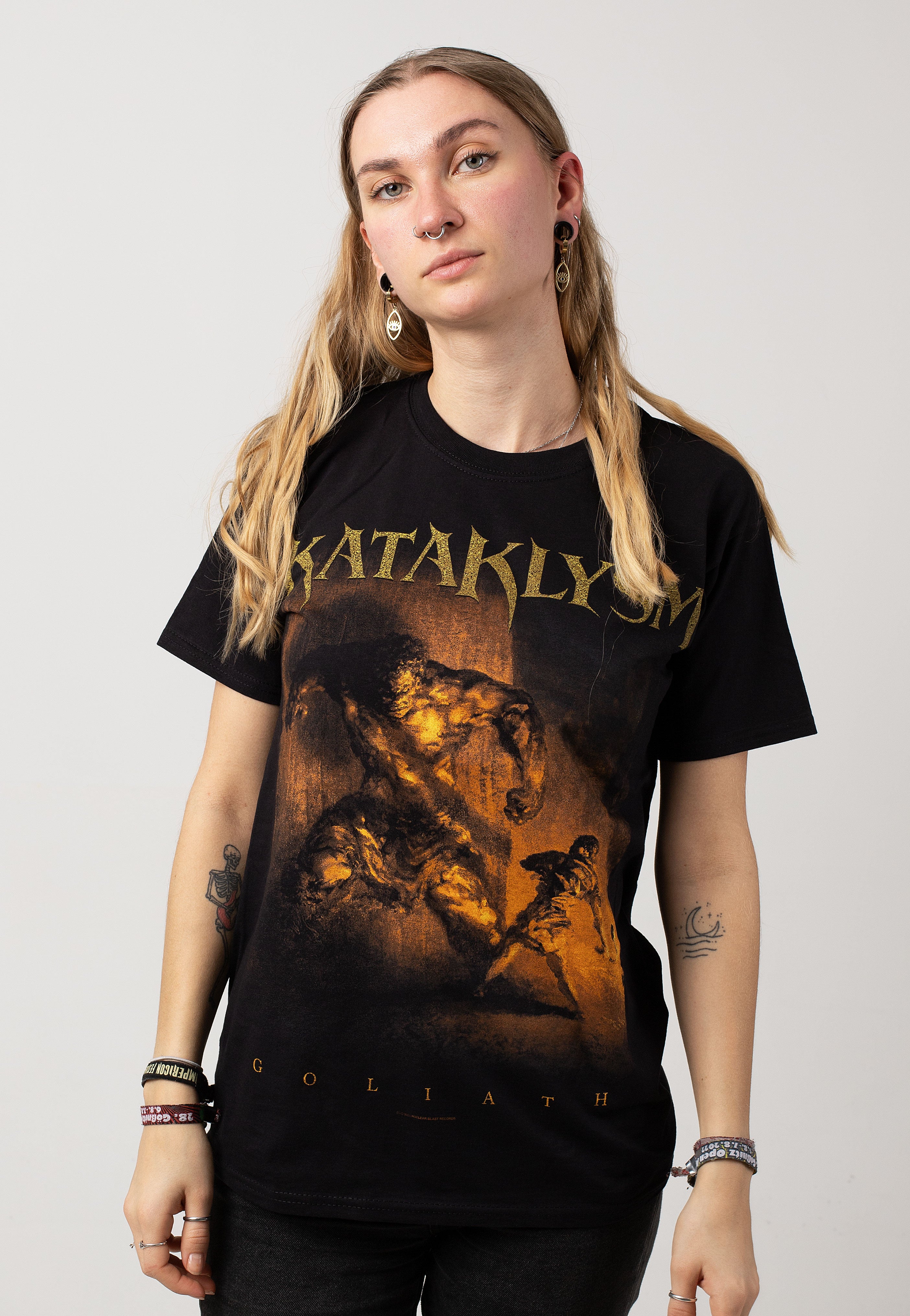 Kataklysm - Goliath Schwarz - T-Shirt | Women-Image