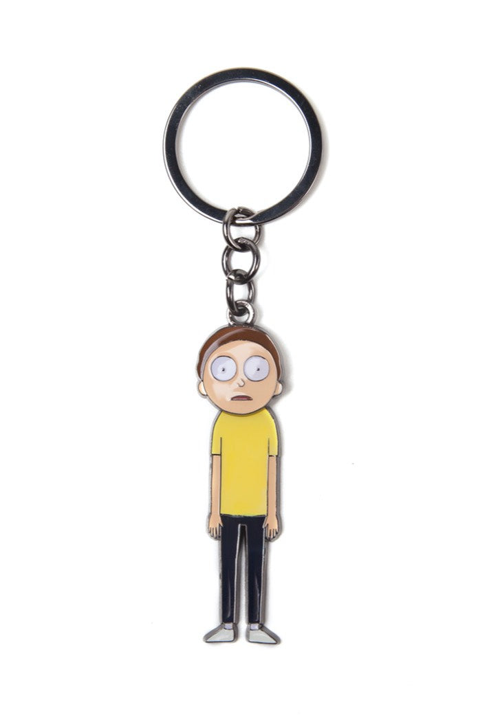 Rick And Morty - Morty With Movable Head Metal - Keychain | Neutral-Image