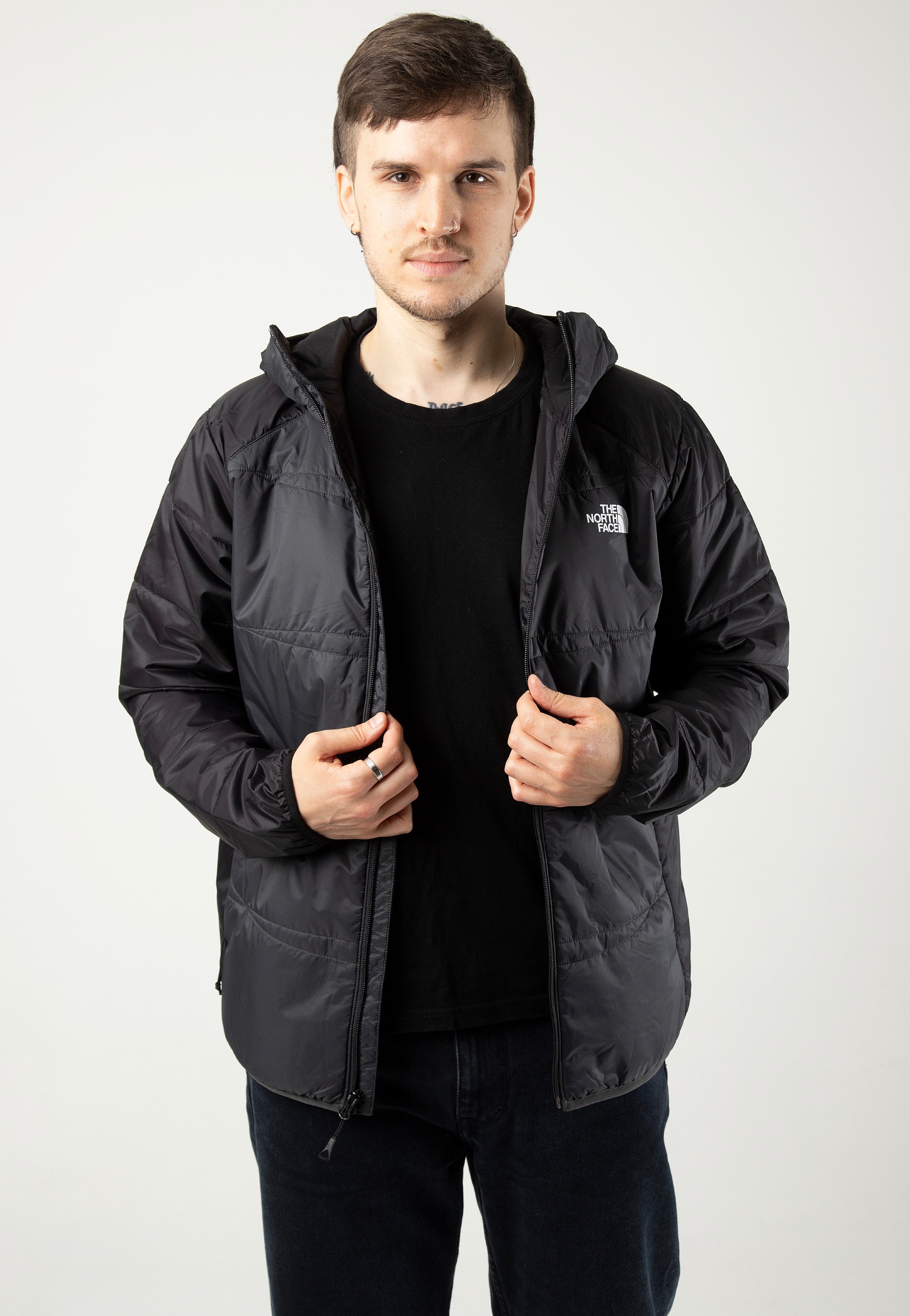 The North Face - Quest Synthetic Asphalt Grey/Tnf Black - Jacket | Men-Image