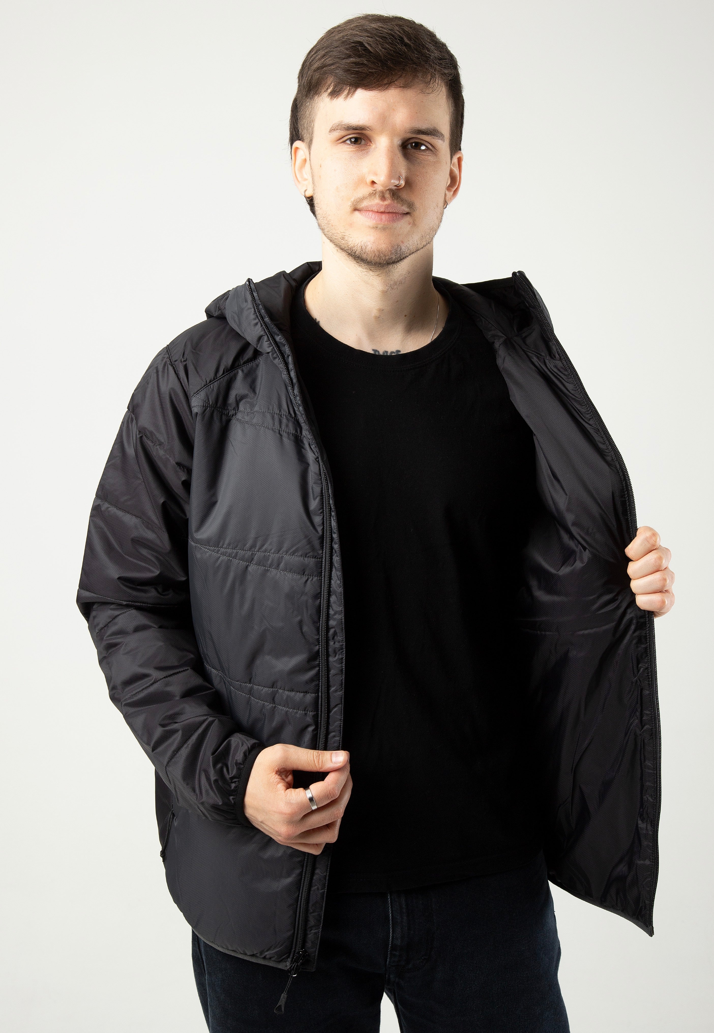 The North Face - Quest Synthetic Asphalt Grey/Tnf Black - Jacket | Men-Image