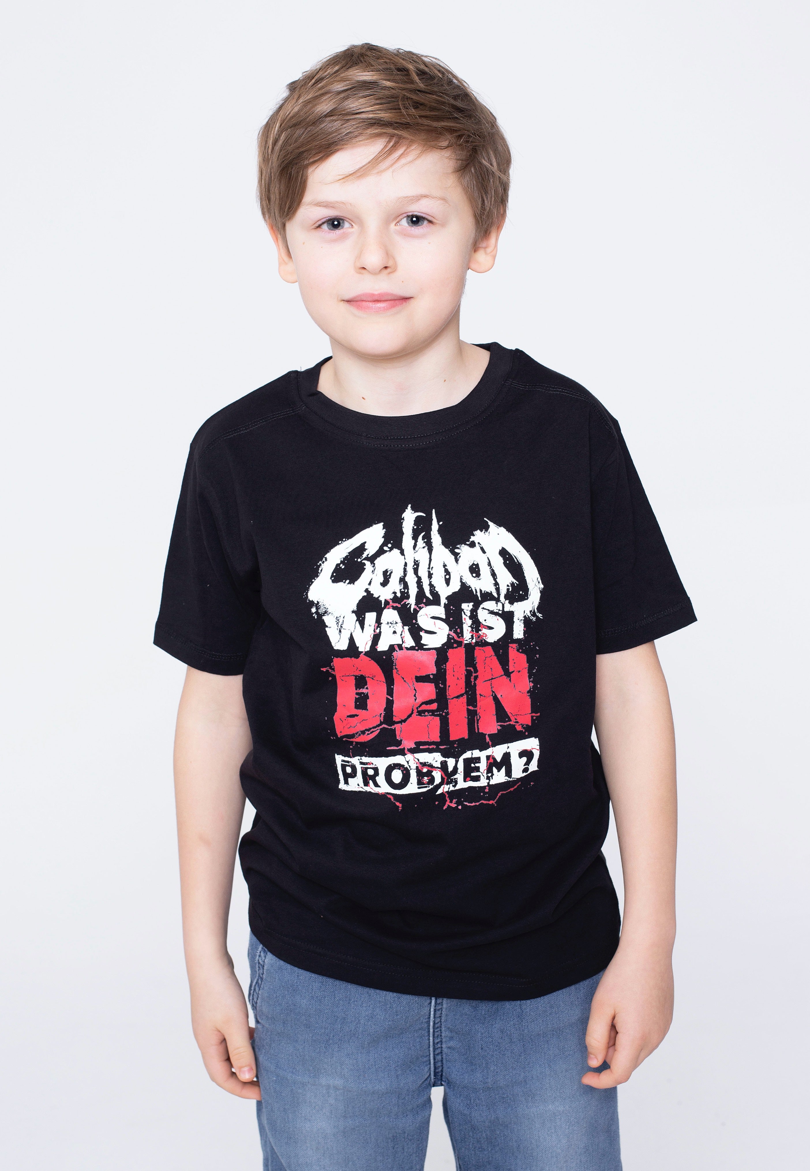 Caliban - Was ist dein Problem? Kids Black/White - T-Shirt | Men-Image