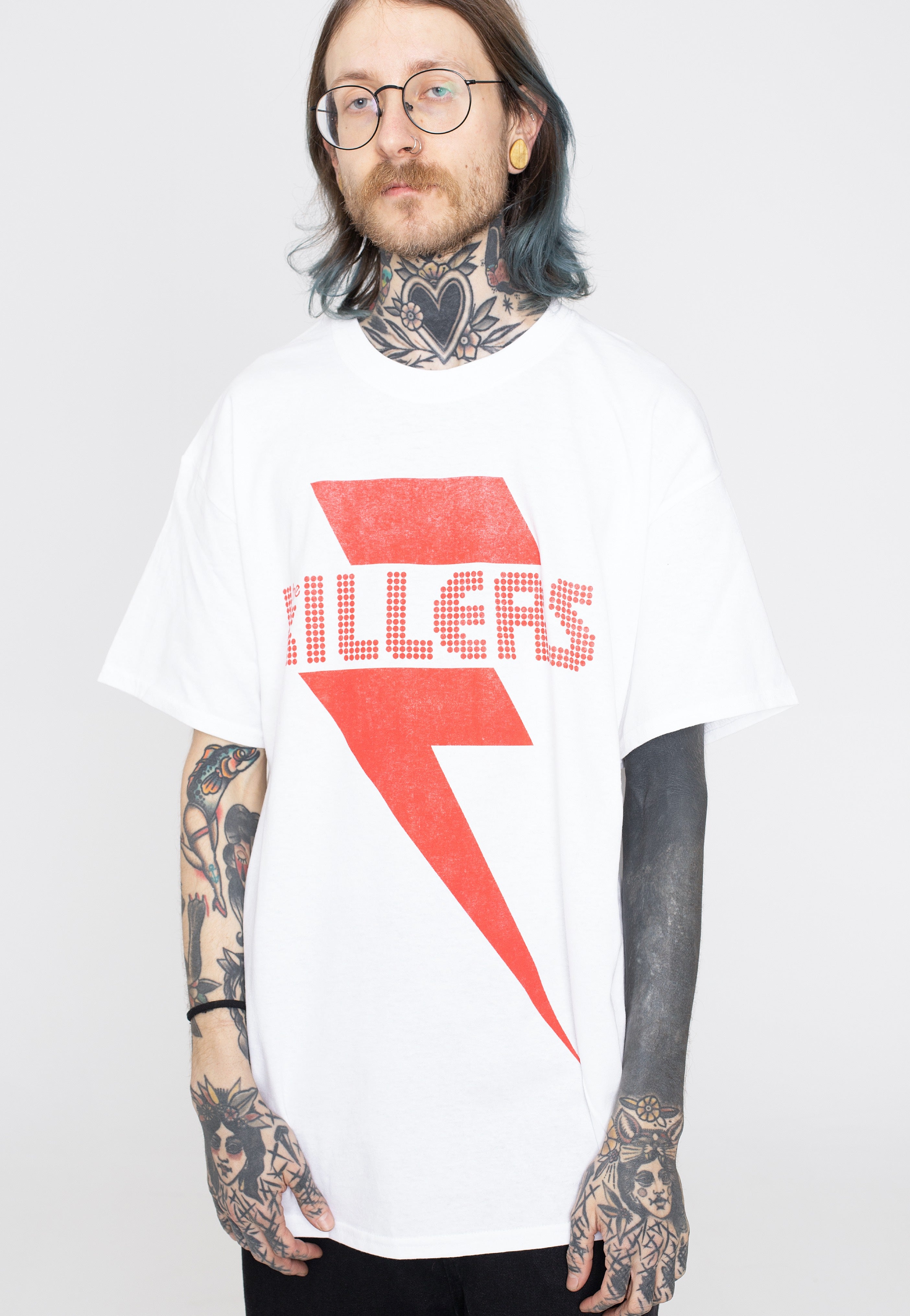 The Killers - Bolt Logo White - T-Shirt | Men-Image