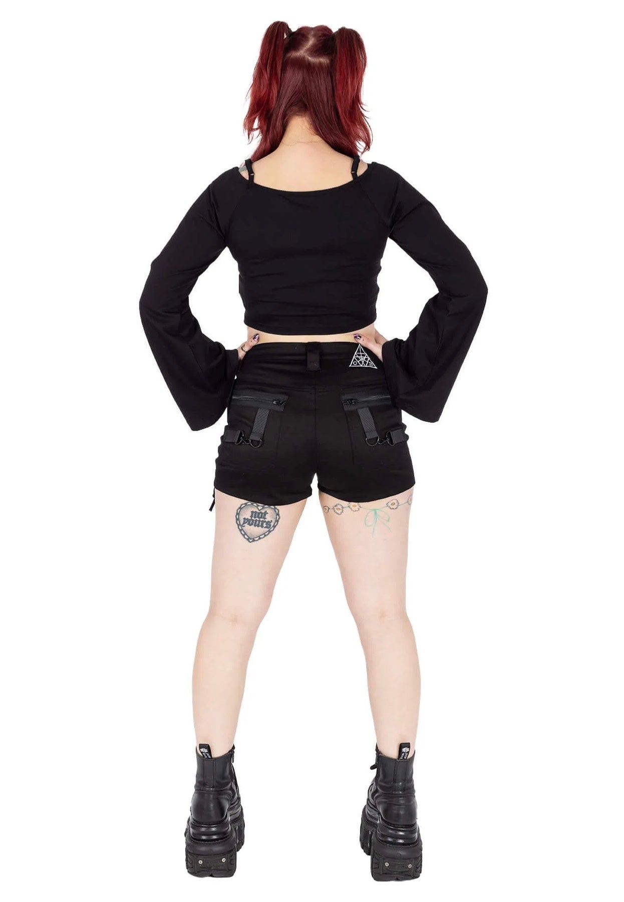 Chemical Black - Kindra Black - Shorts | Women-Image