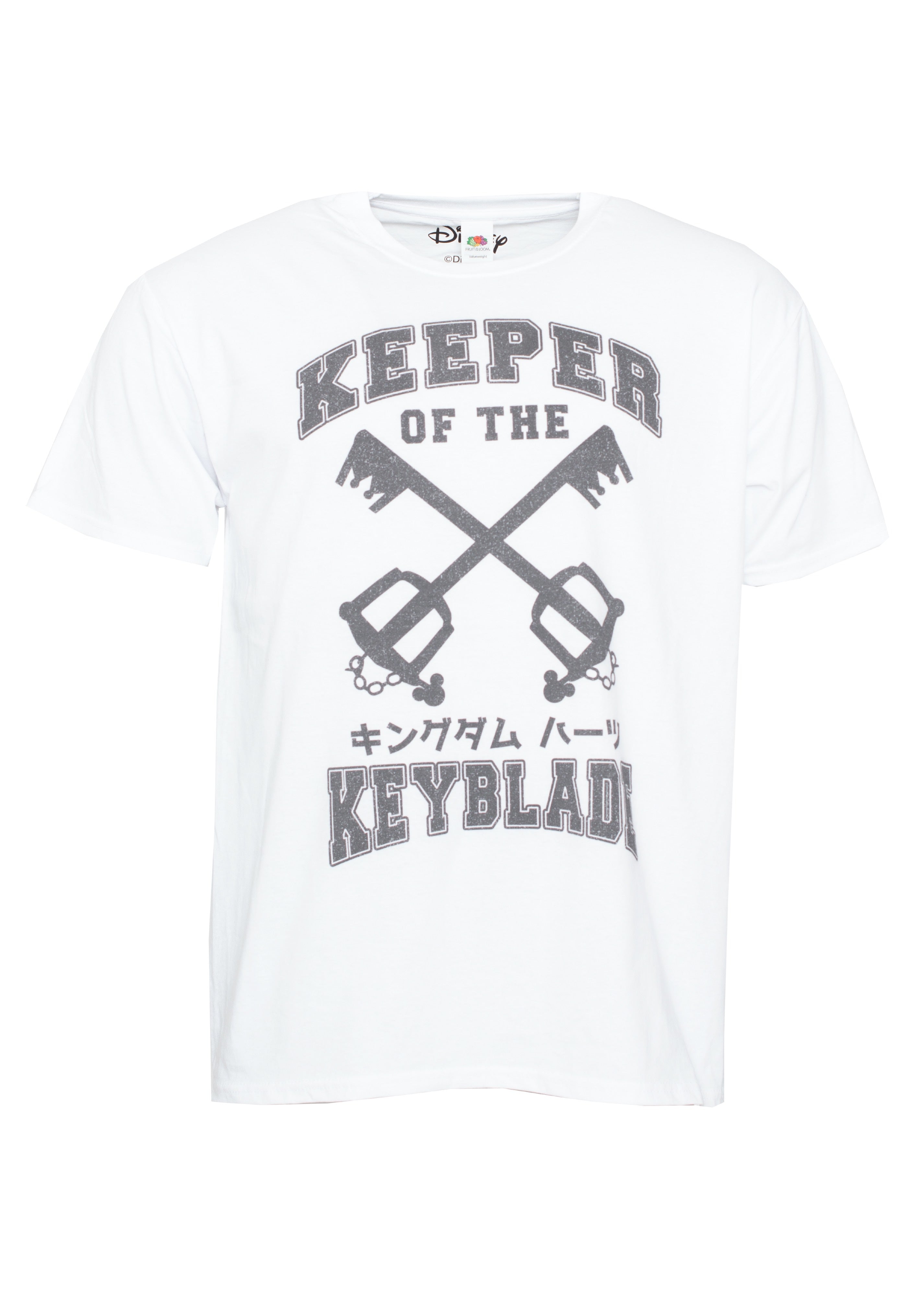 Kingdom Hearts - Keyblade Keeper White - T-Shirt | Men-Image