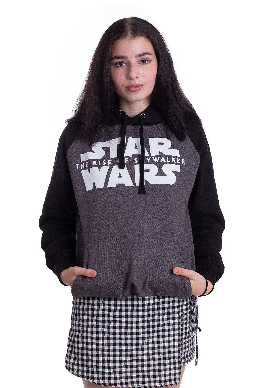 Star Wars: The Rise Of Skywalker - The Rise Of Skywalker Baseball Grey - Hoodie | Women-Image