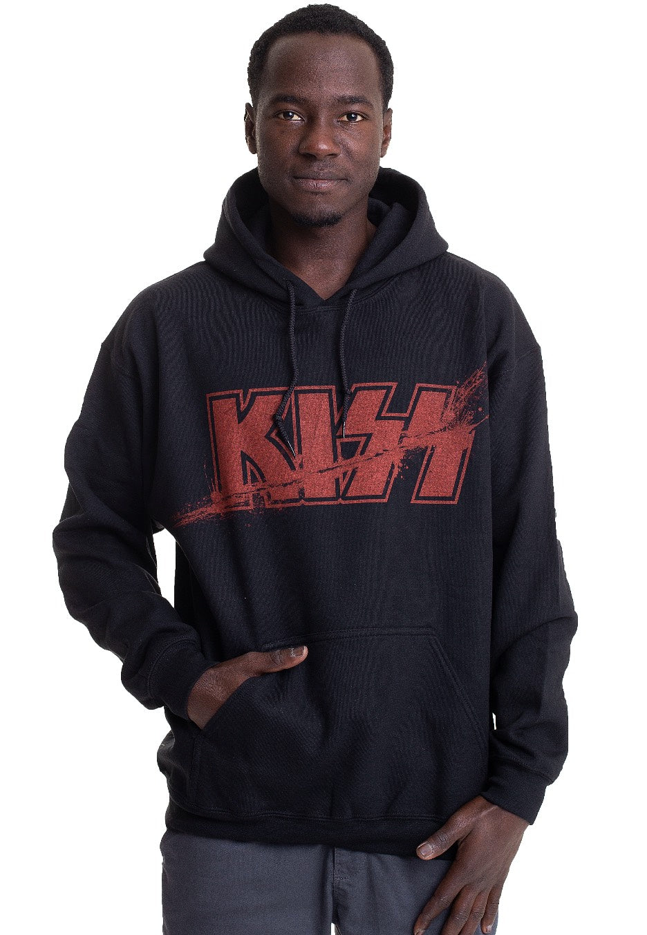 KISS - Slashed Logo - Hoodie | Men-Image