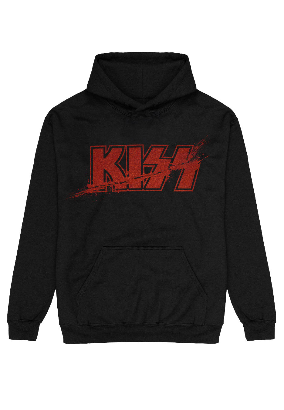 KISS - Slashed Logo - Hoodie | Neutral-Image