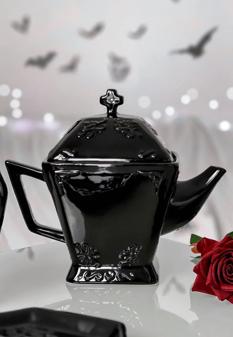 Killstar - Coffin Black - Teapot | Neutral-Image