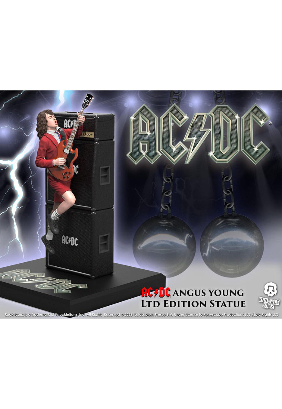 AC/DC - Angus Young III Rock Iconz - Statue | Neutral-Image