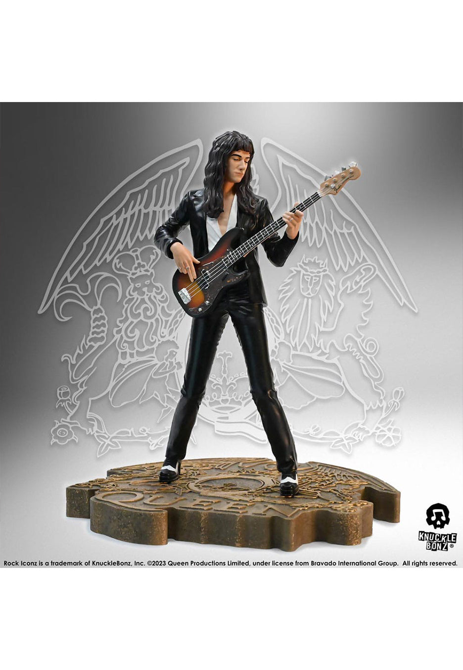 Queen - John Deacon II (Sheer Heart Attack Era) Rock Iconz - Statue | Neutral-Image