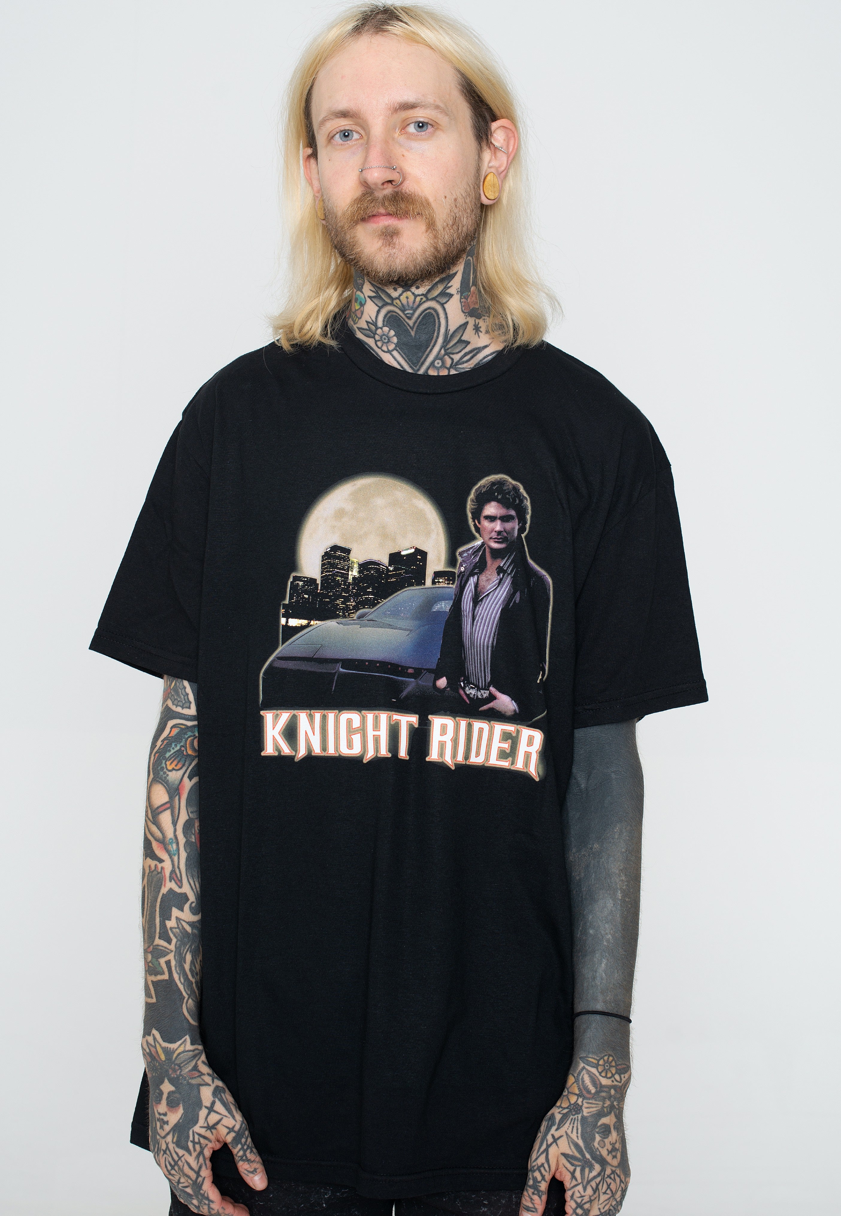 Knight Rider - Photo & Logo - T-Shirt | Men-Image