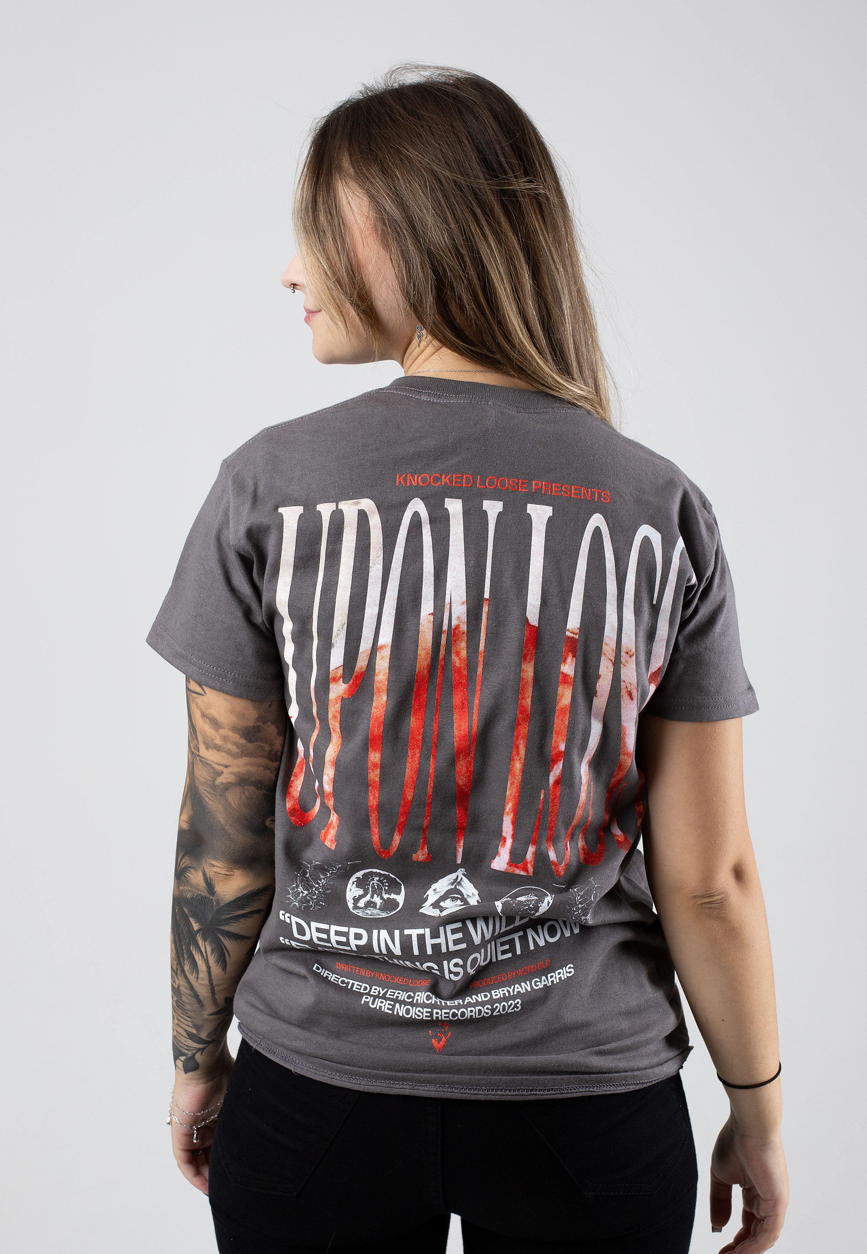 Knocked Loose - Are You Washed In The Blood Charcoal - T-Shirt | Women-Image