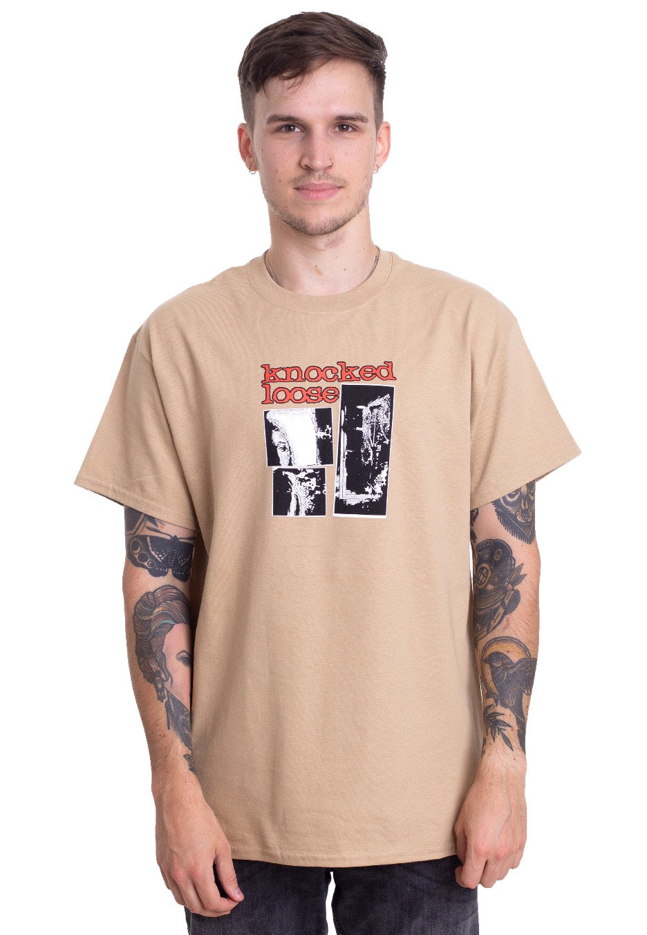 Knocked Loose - Fractures Tan - T-Shirt | Men-Image